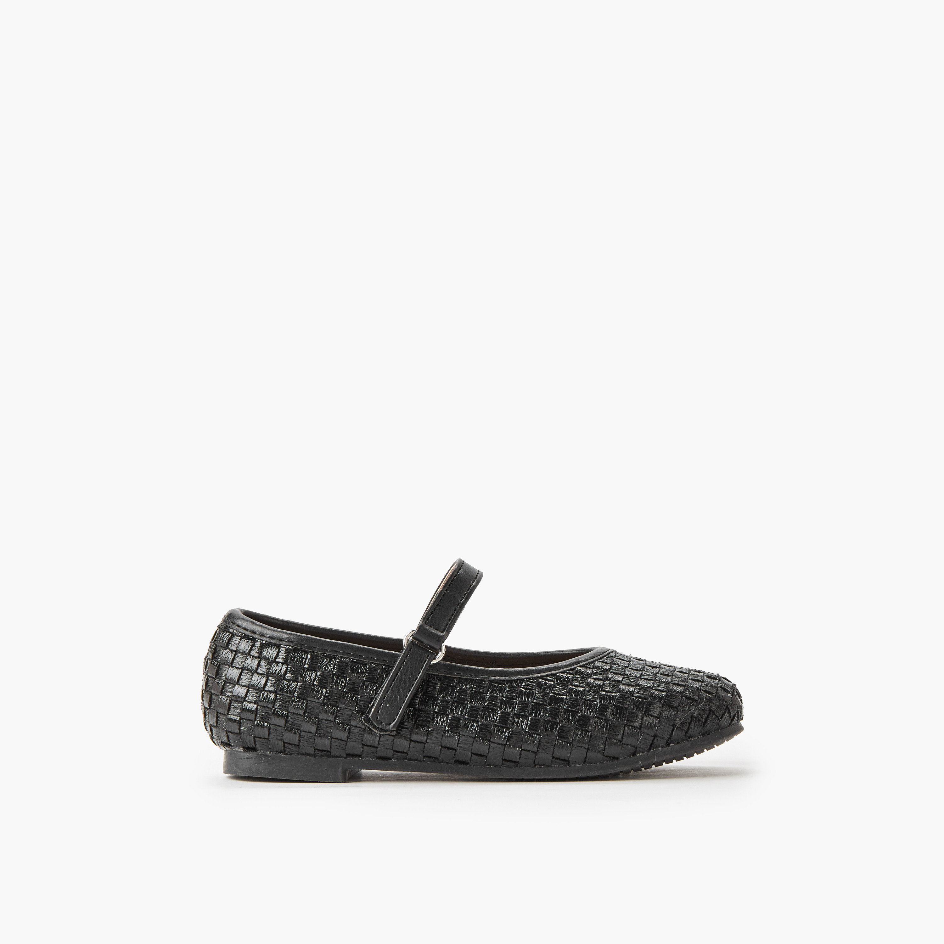 Juniors Girls Hook & Loop Ballerina Shoes-girls-shoes-maryjanes-image-3