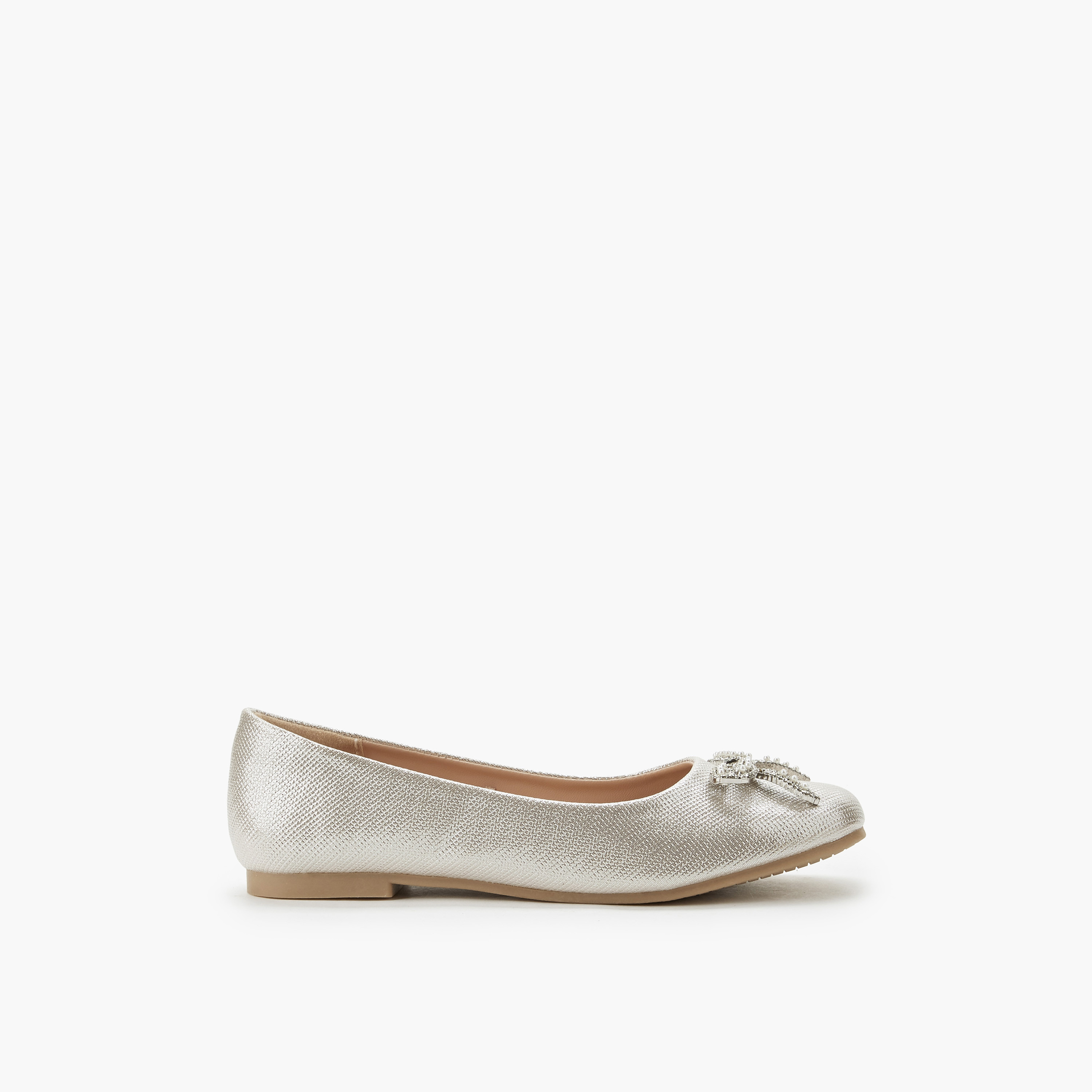 حذاء باليرينا مزين بفيونكة للبنات من سيليست-girls-shoes-ballerinas-image-3