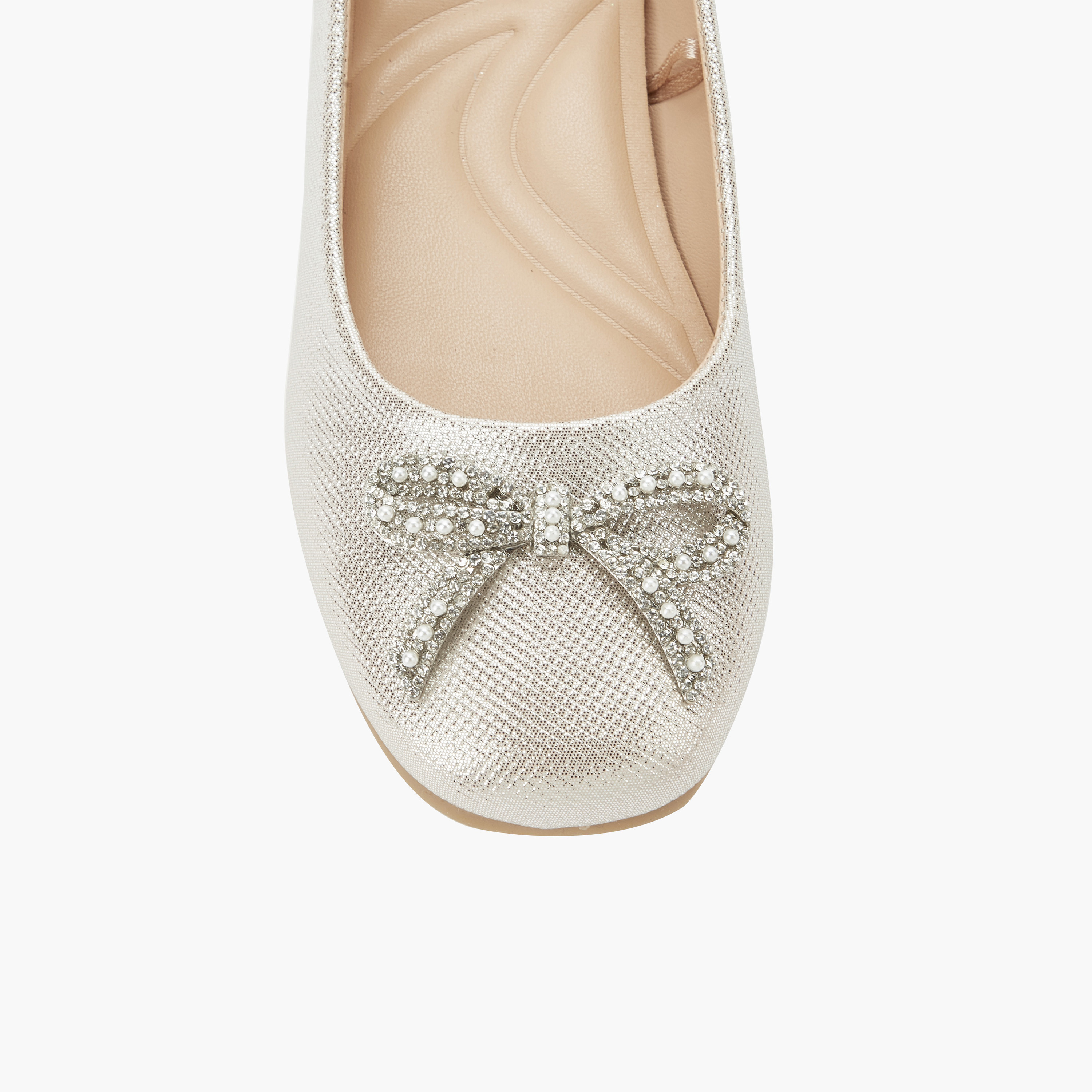 حذاء باليرينا مزين بفيونكة للبنات من سيليست-girls-shoes-ballerinas-image-4