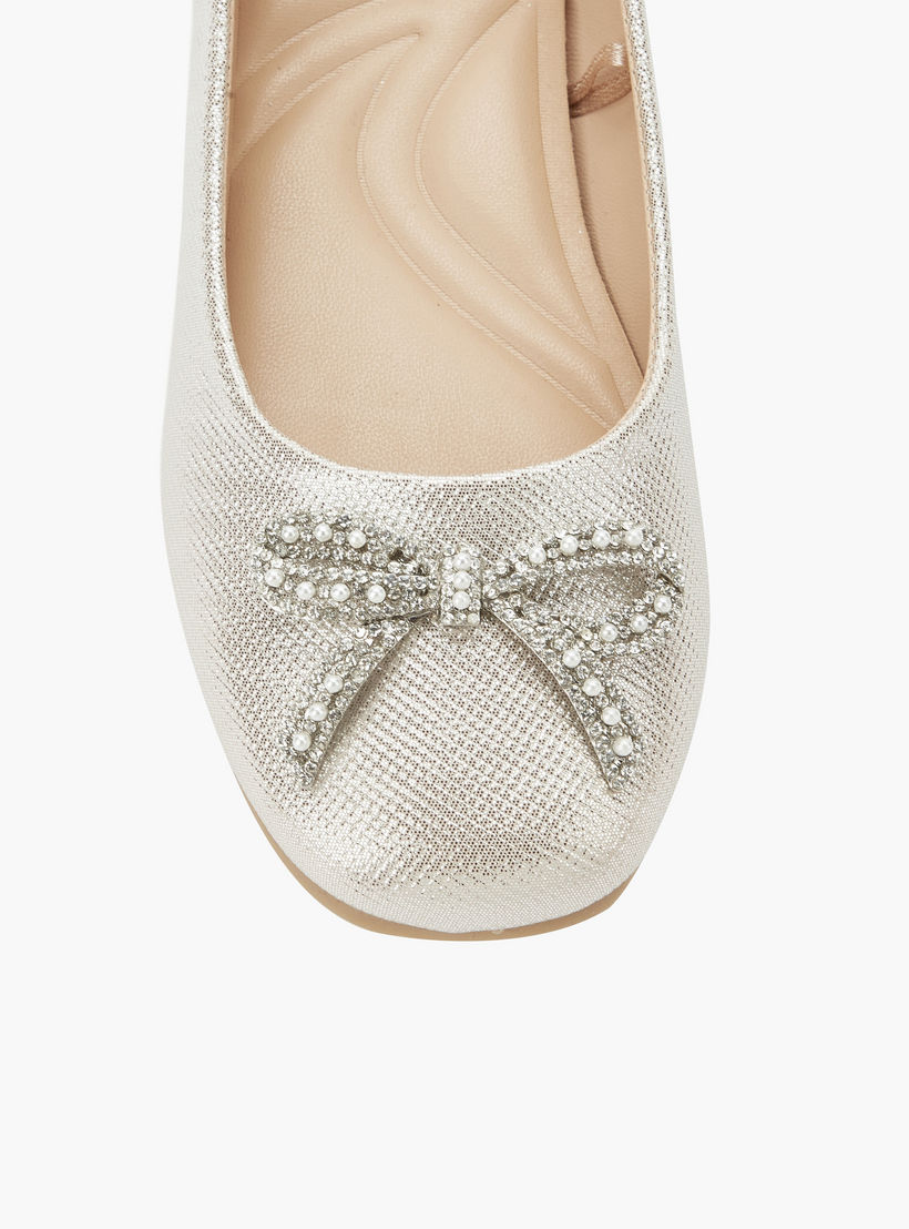 حذاء باليرينا مزين بفيونكة للبنات من سيليست-girls-shoes-ballerinas-image-4