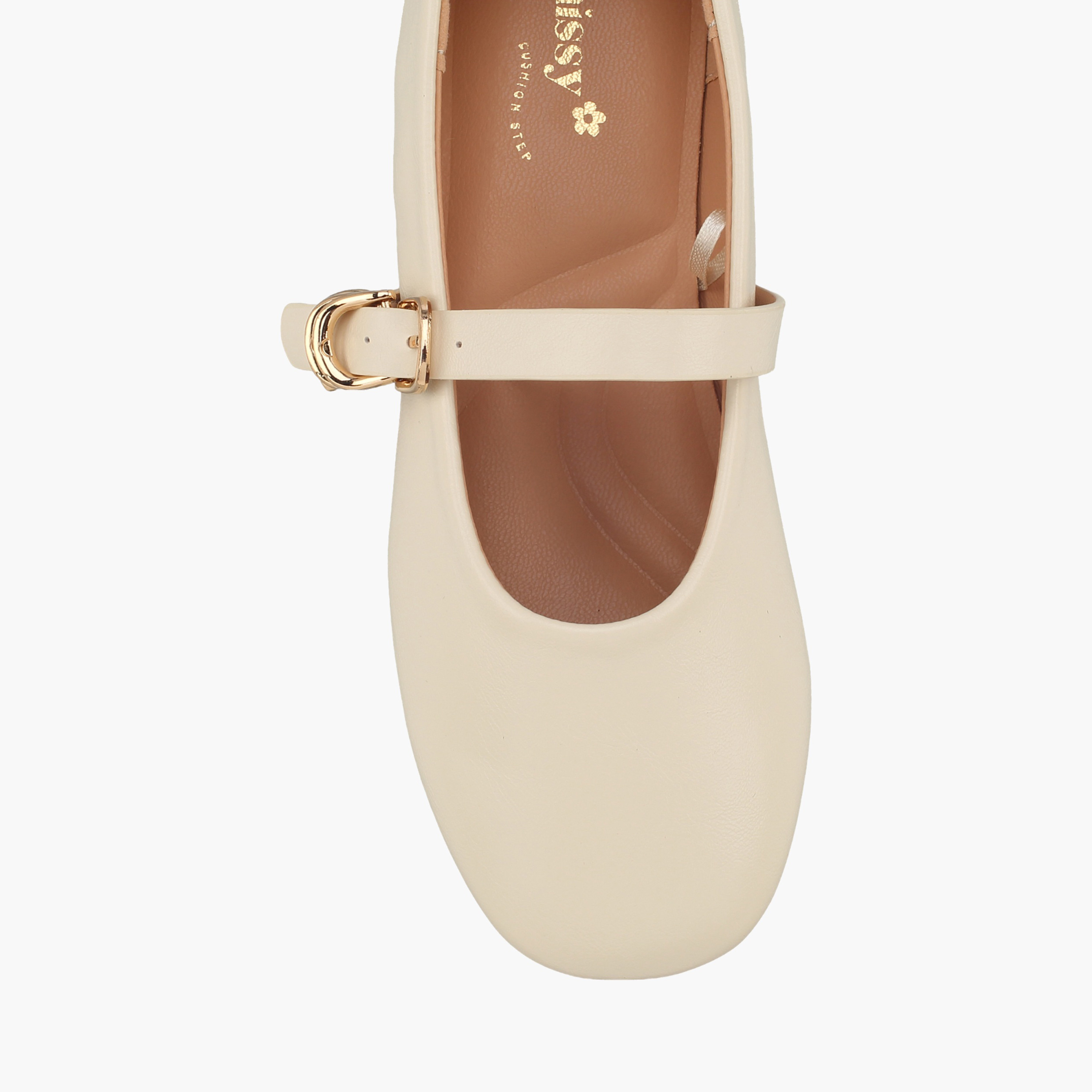 Little Missy Girls Textured Mary Jane Shoes-girls-shoes-ballerinas-image-4