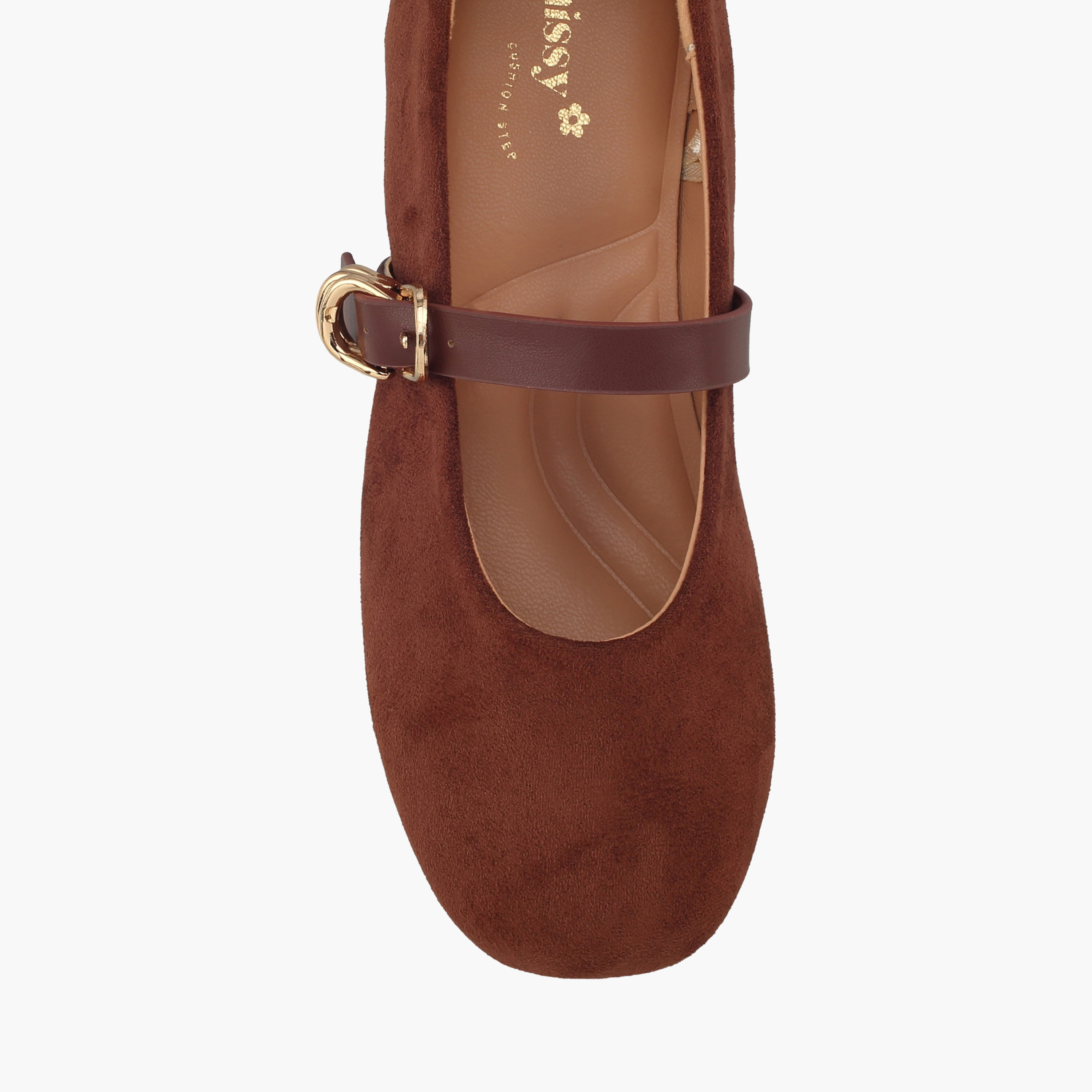 Little Missy Girls Textured Mary Jane Shoes-girls-shoes-ballerinas-image-4