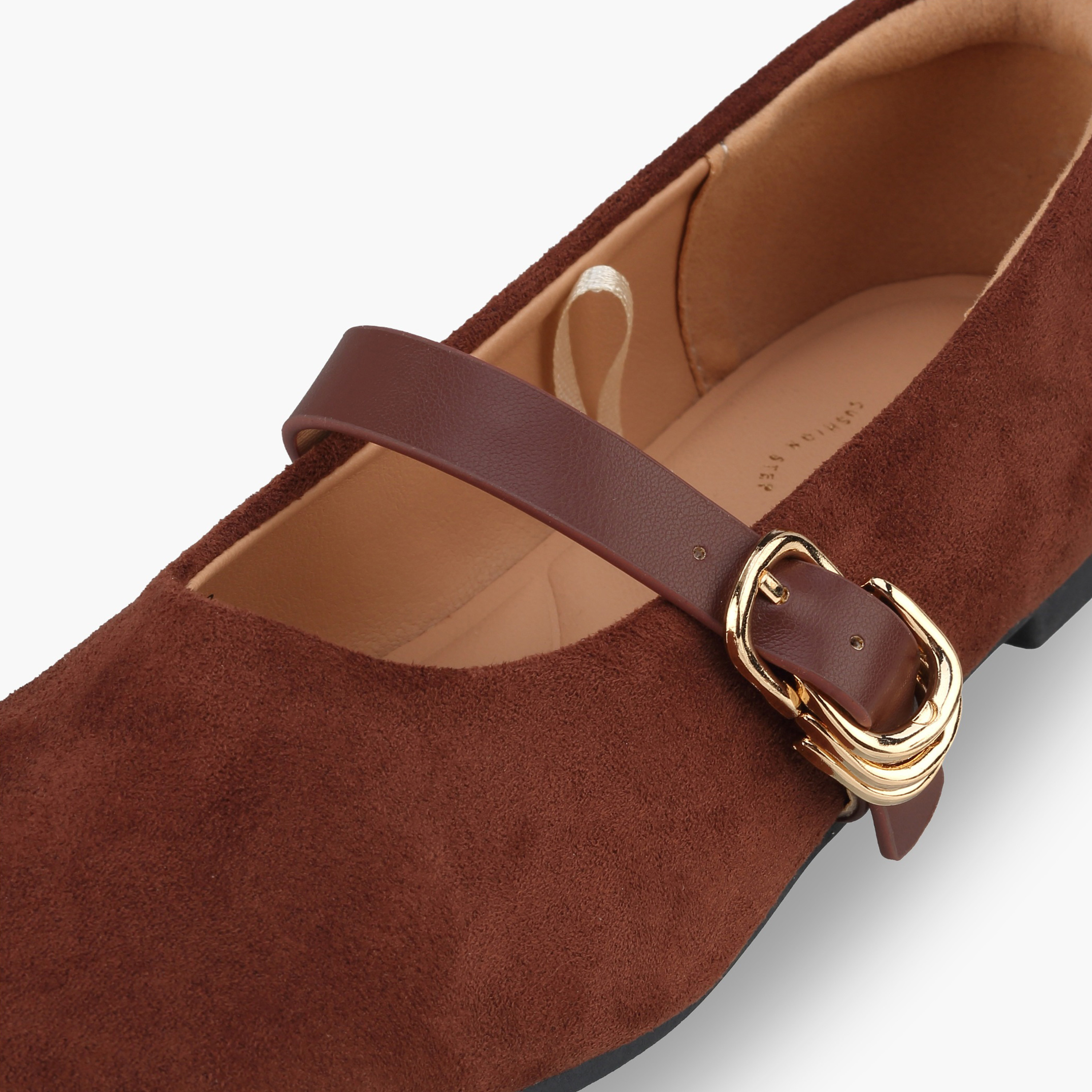 Little Missy Girls Textured Mary Jane Shoes-girls-shoes-ballerinas-image-6