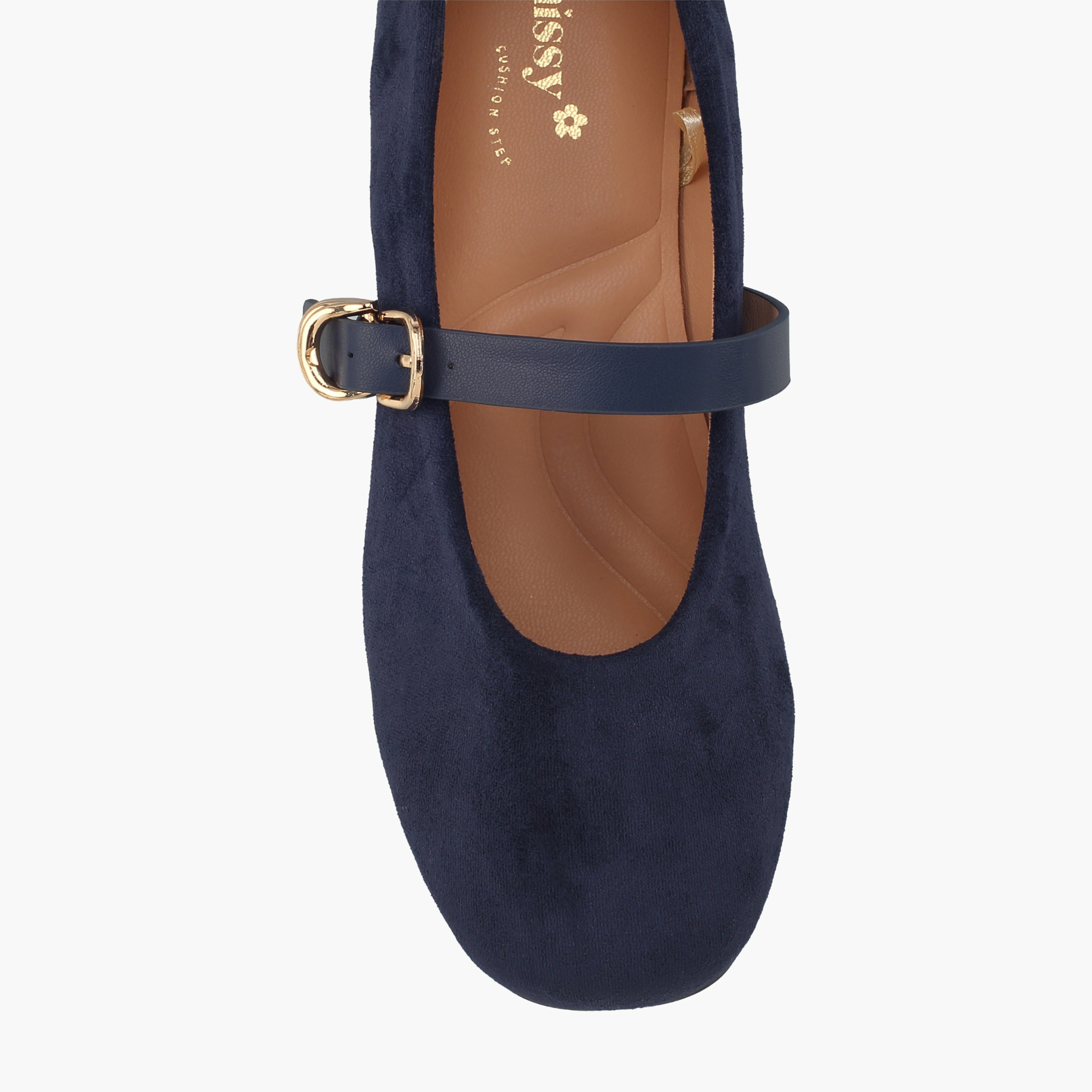 Little Missy Girls Textured Mary Jane Shoes-girls-shoes-ballerinas-image-4