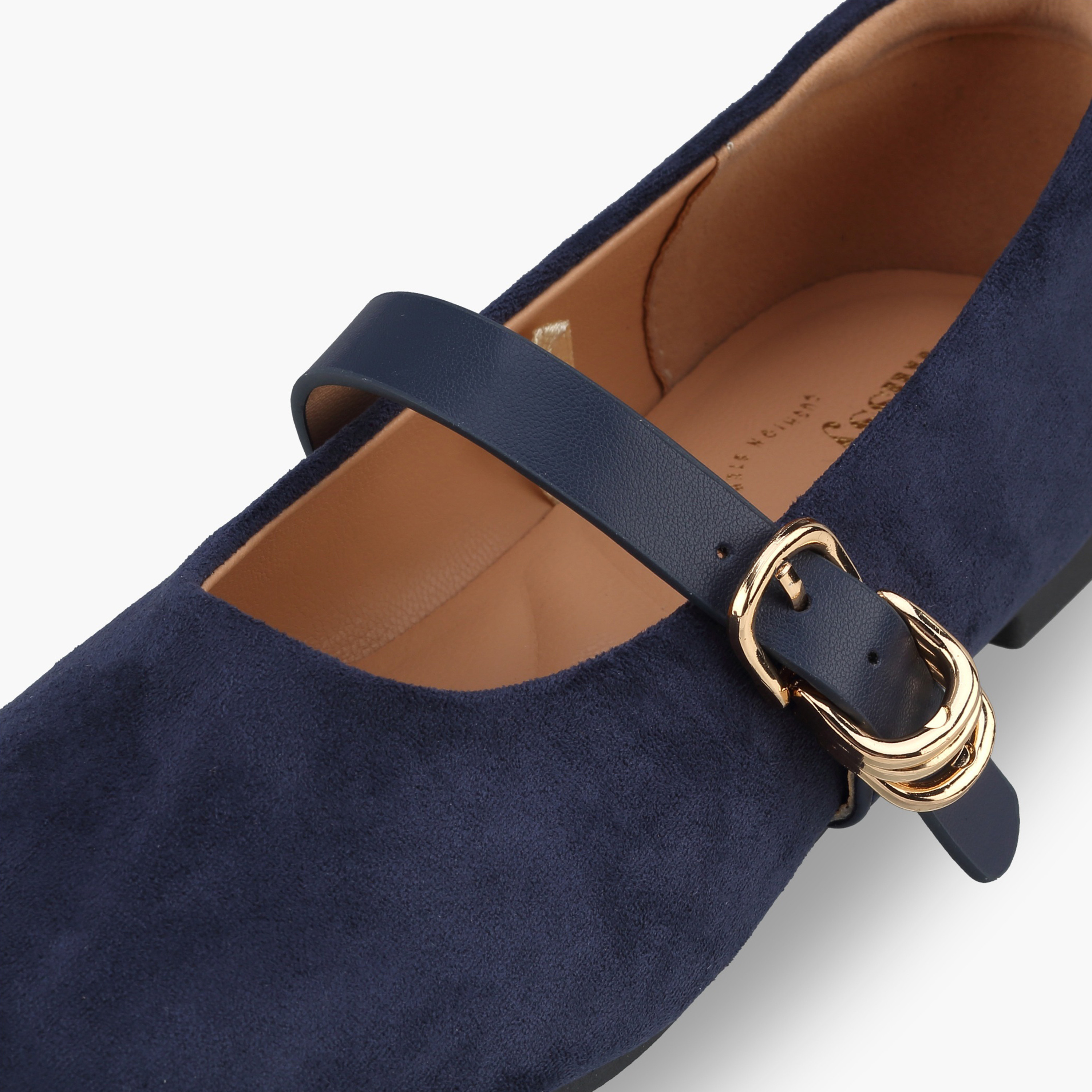 Little Missy Girls Textured Mary Jane Shoes-girls-shoes-ballerinas-image-6