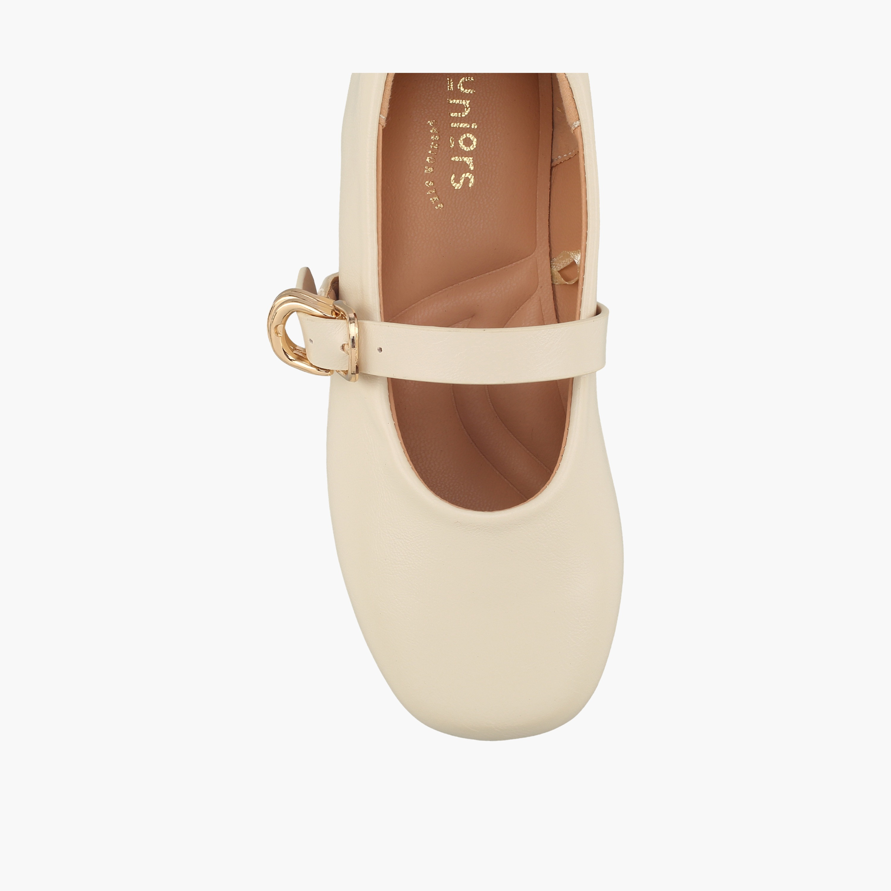 Juniors Girls Textured Mary Jane Shoes-girls-shoes-ballerinas-image-4