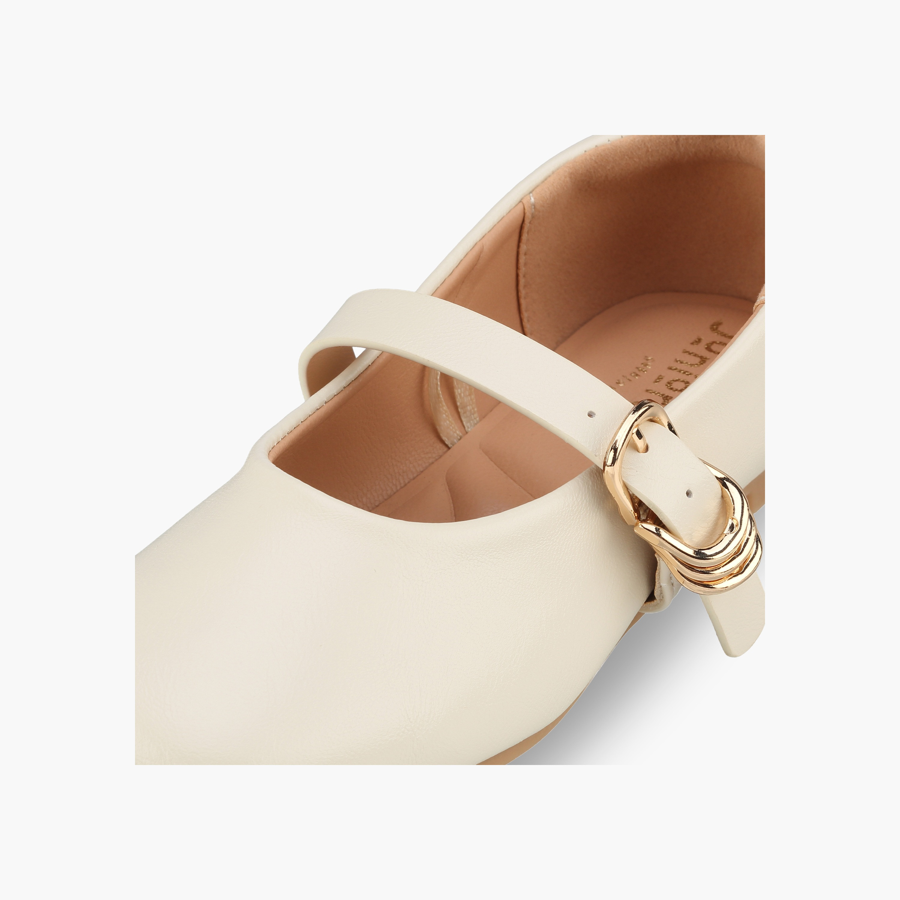 Juniors Girls Textured Mary Jane Shoes-girls-shoes-ballerinas-image-6