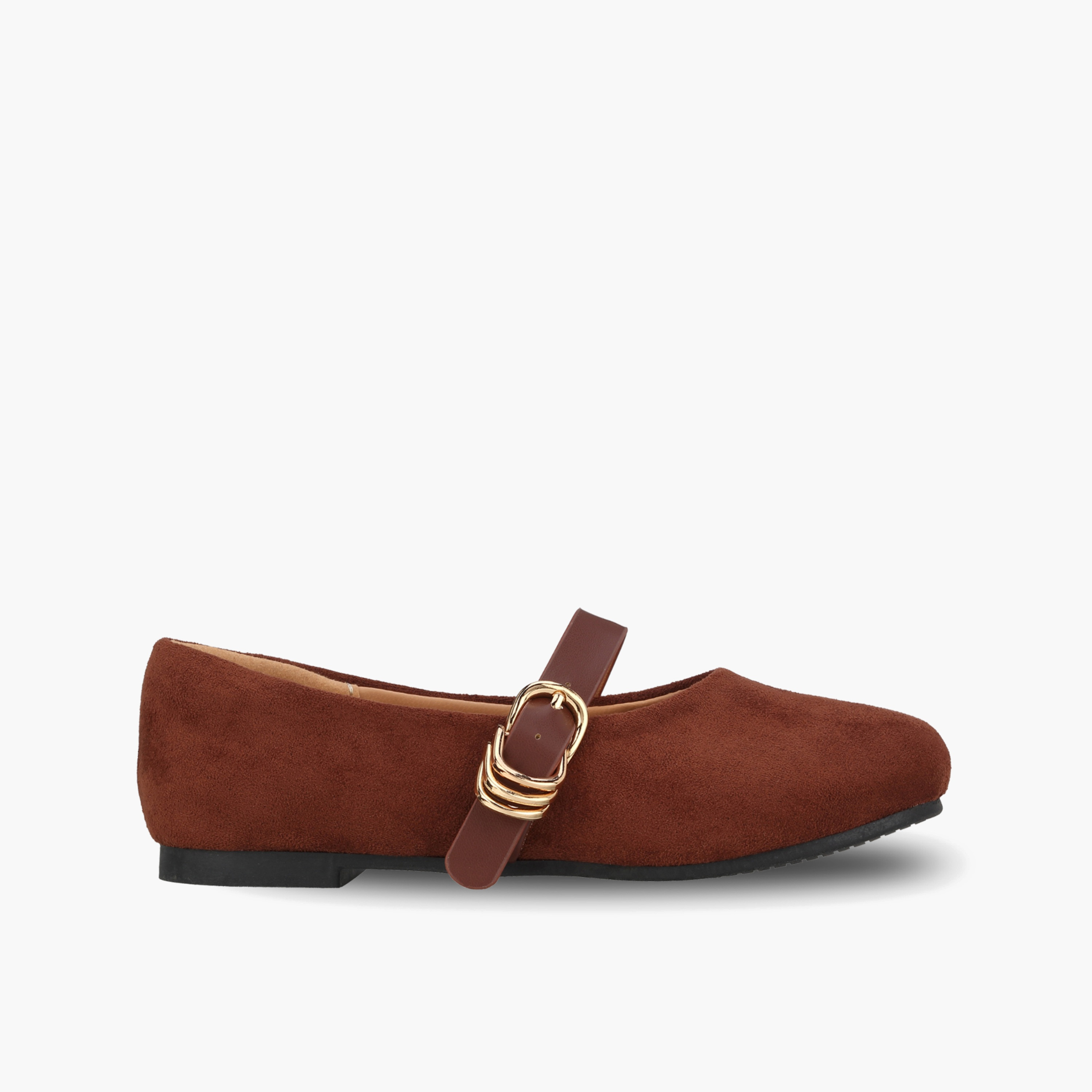 Juniors Girls Textured Mary Jane Shoes-girls-shoes-ballerinas-image-3
