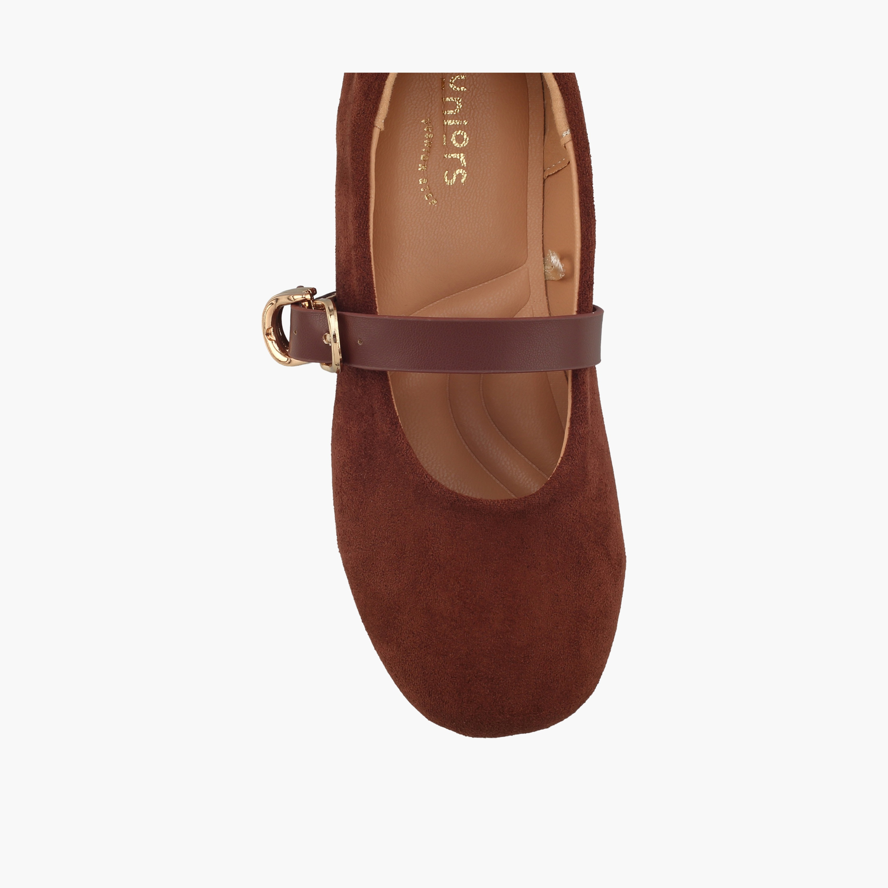 Juniors Girls Textured Mary Jane Shoes-girls-shoes-ballerinas-image-4