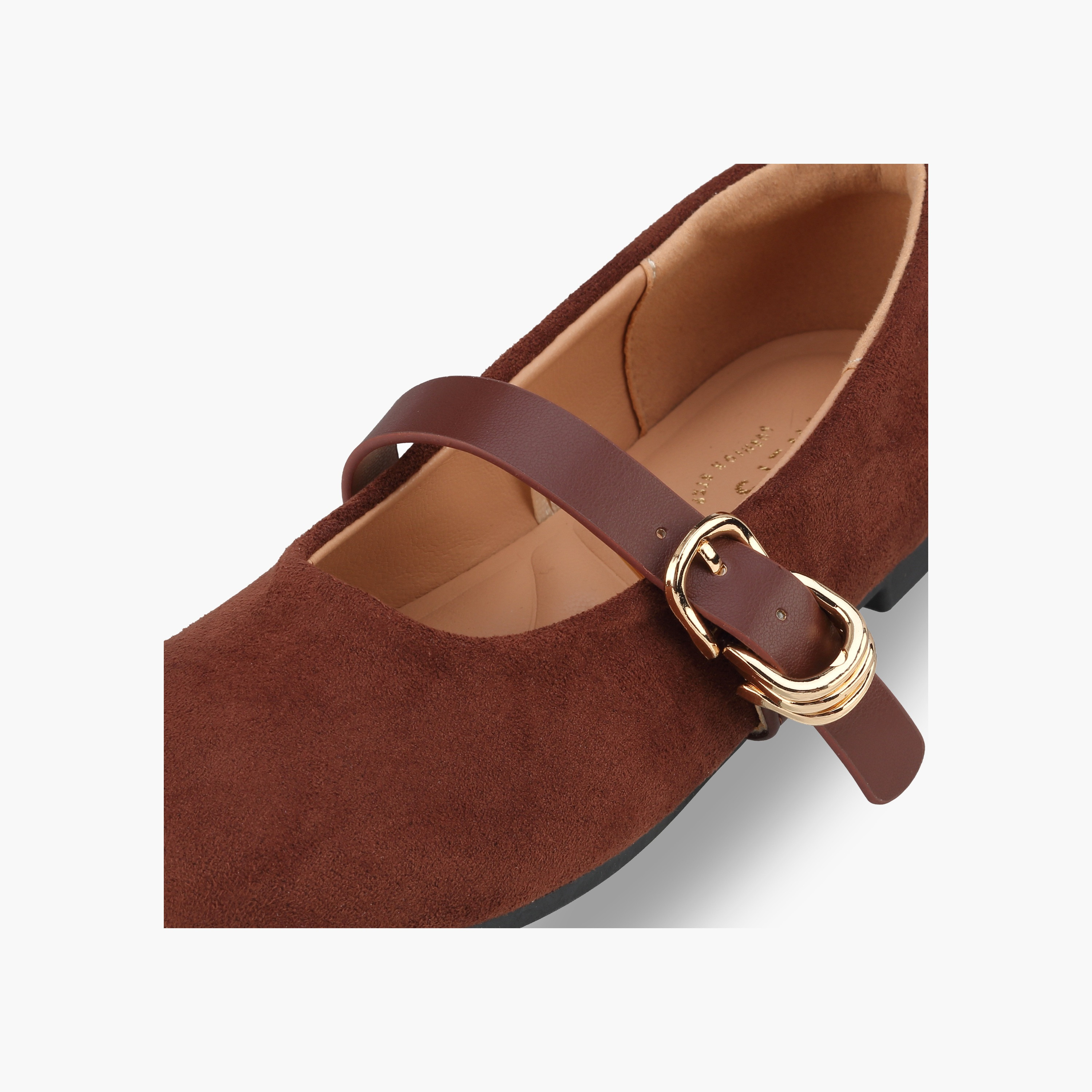Juniors Girls Textured Mary Jane Shoes-girls-shoes-ballerinas-image-6