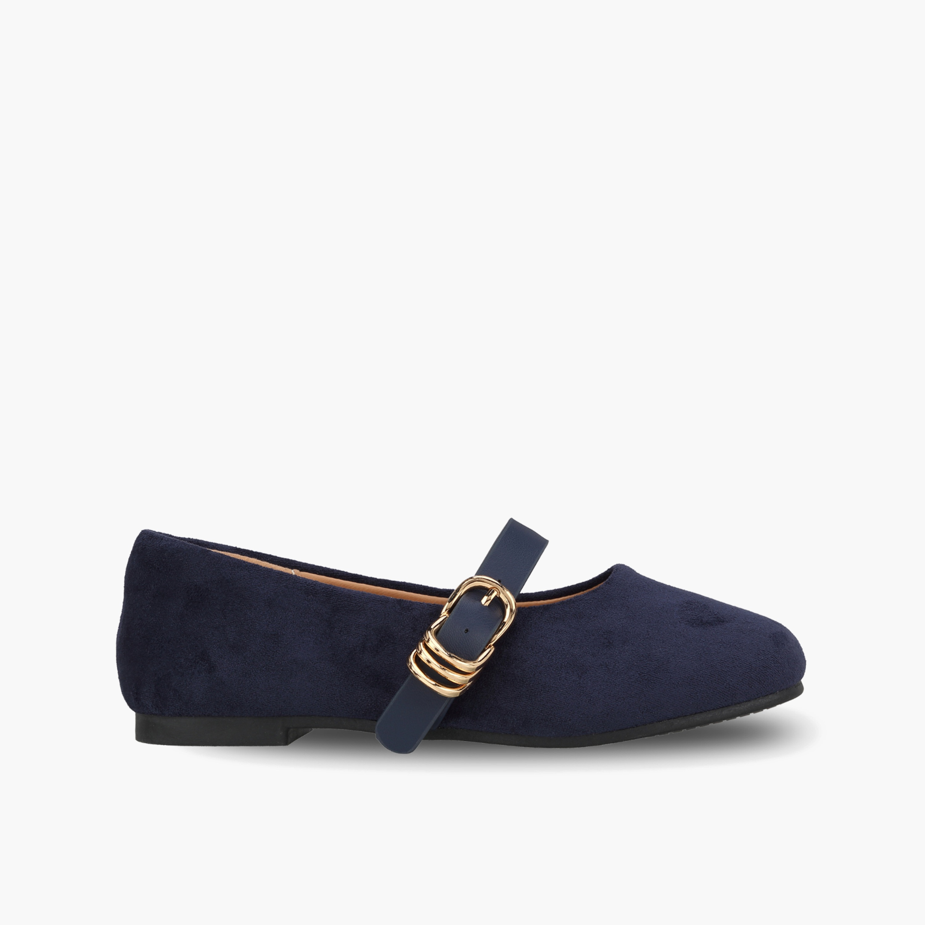 Juniors Girls Textured Mary Jane Shoes-girls-shoes-ballerinas-image-3