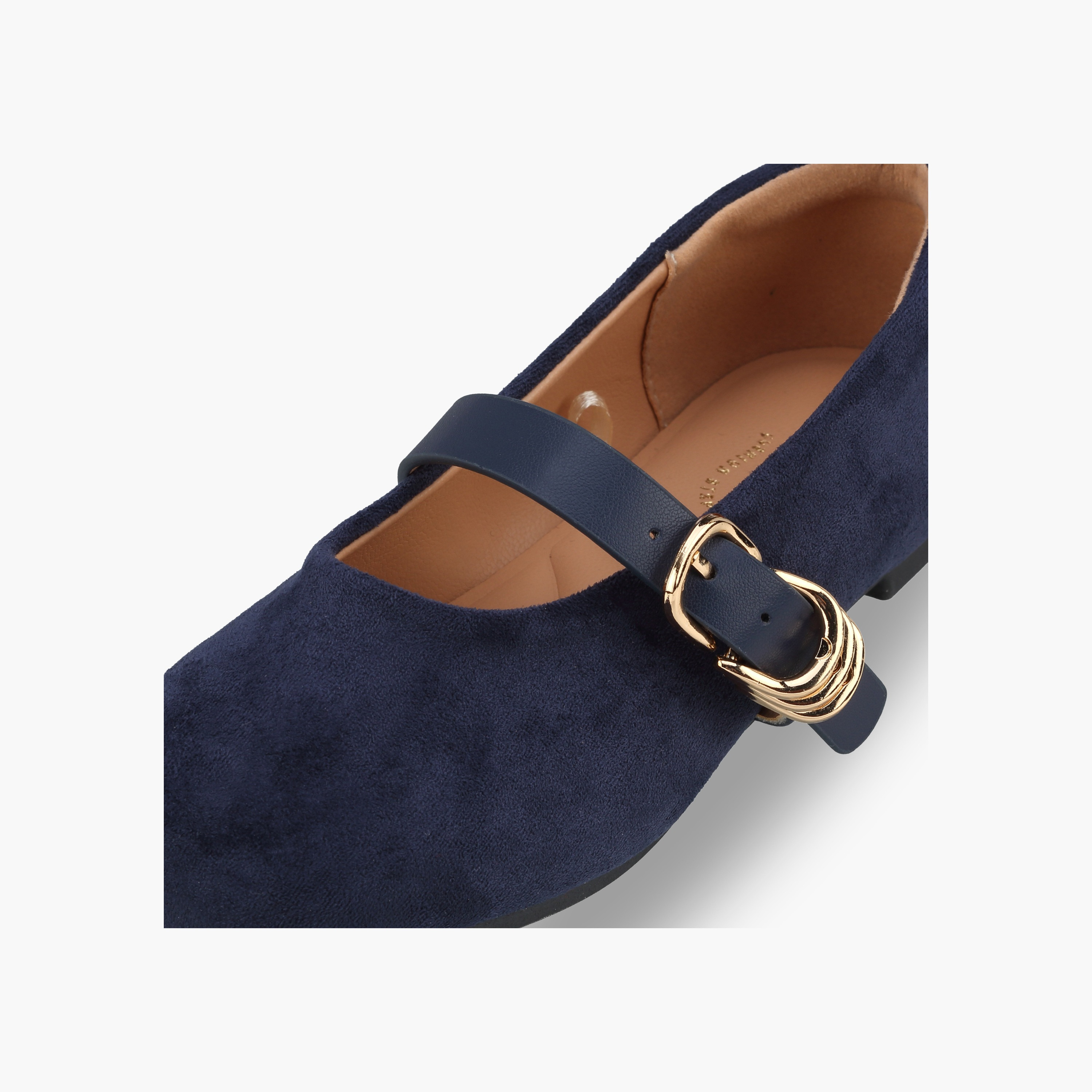 Juniors Girls Textured Mary Jane Shoes-girls-shoes-ballerinas-image-6
