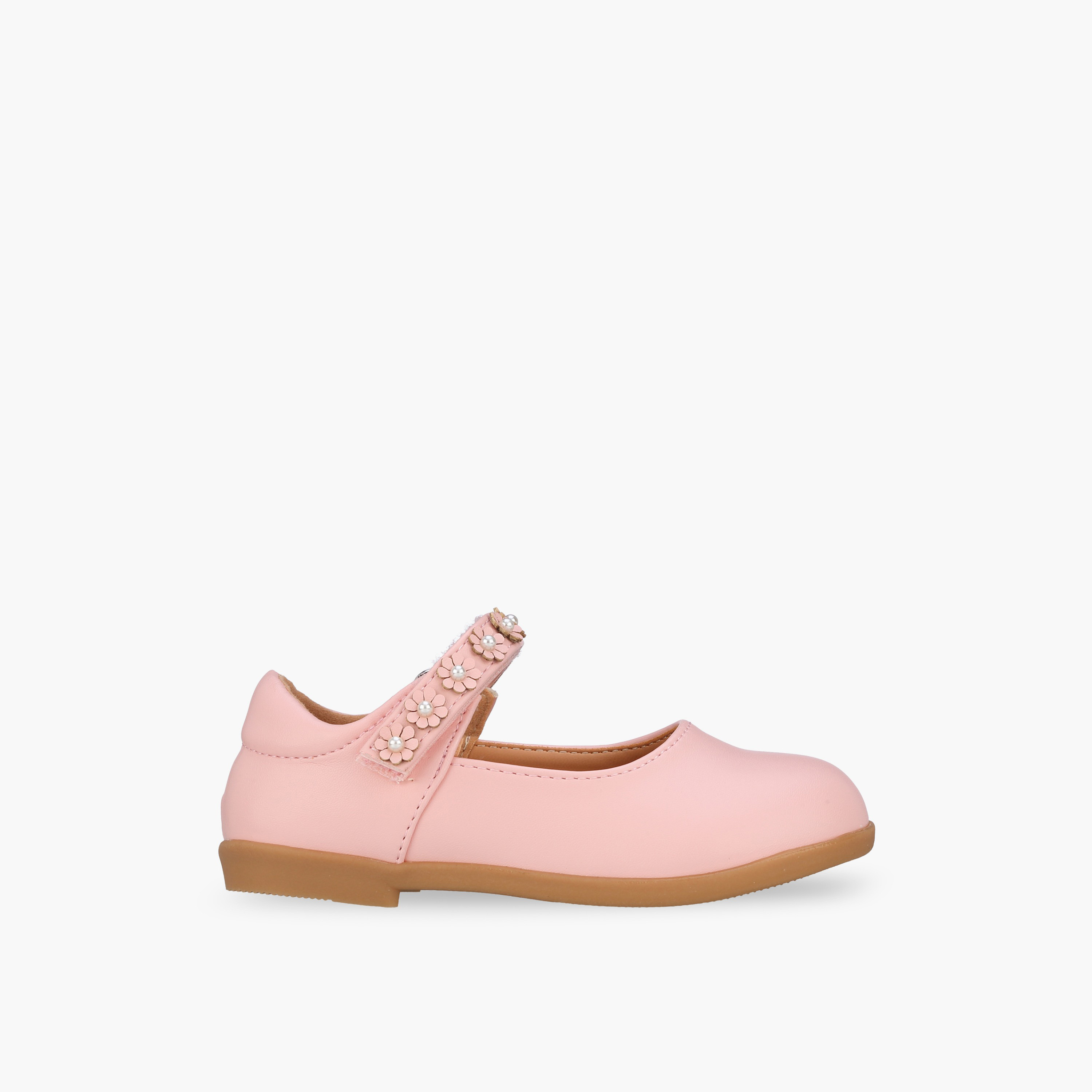 حذاء ماري جين بشريط إغلاق لاصق للبنات من فلورا بيلا-girls-shoes-maryjanes-image-3
