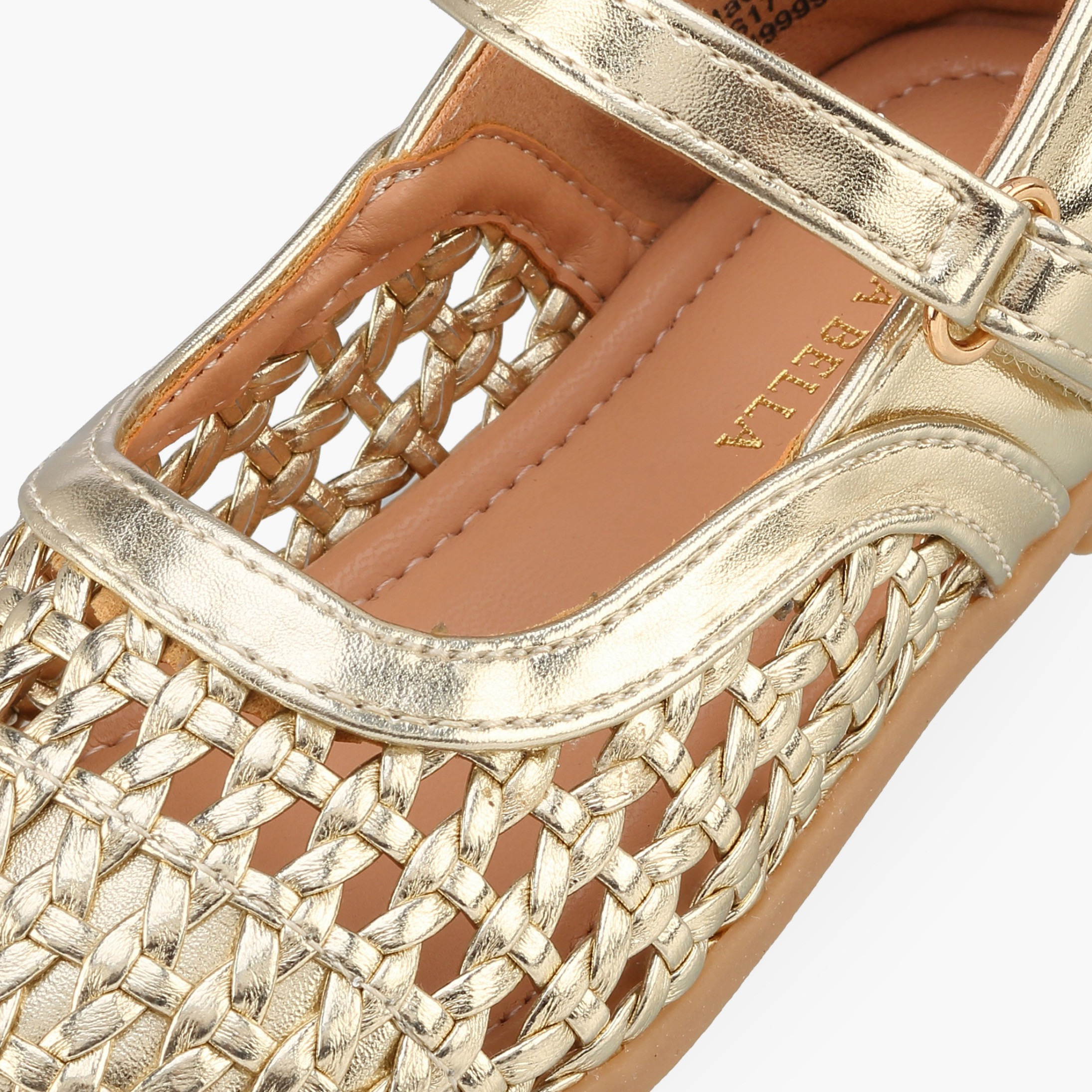 حذاء ماري جين بشريط إغلاق لاصق للبنات من فلورا بيلا-girls-shoes-maryjanes-image-6