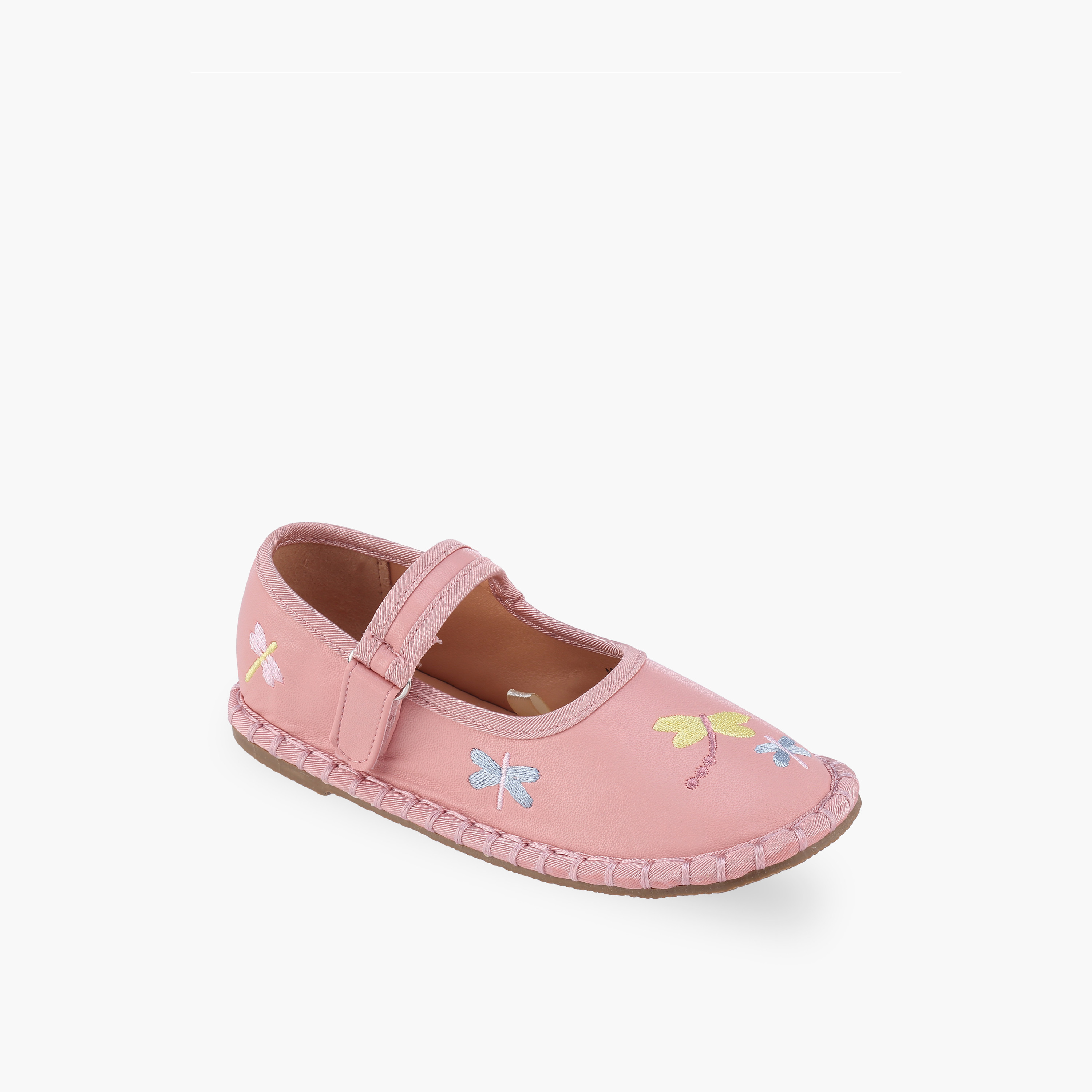 Flora Bella Girls Hook & Loop Mary Jane Shoes-girls-shoes-maryjanes-image-2