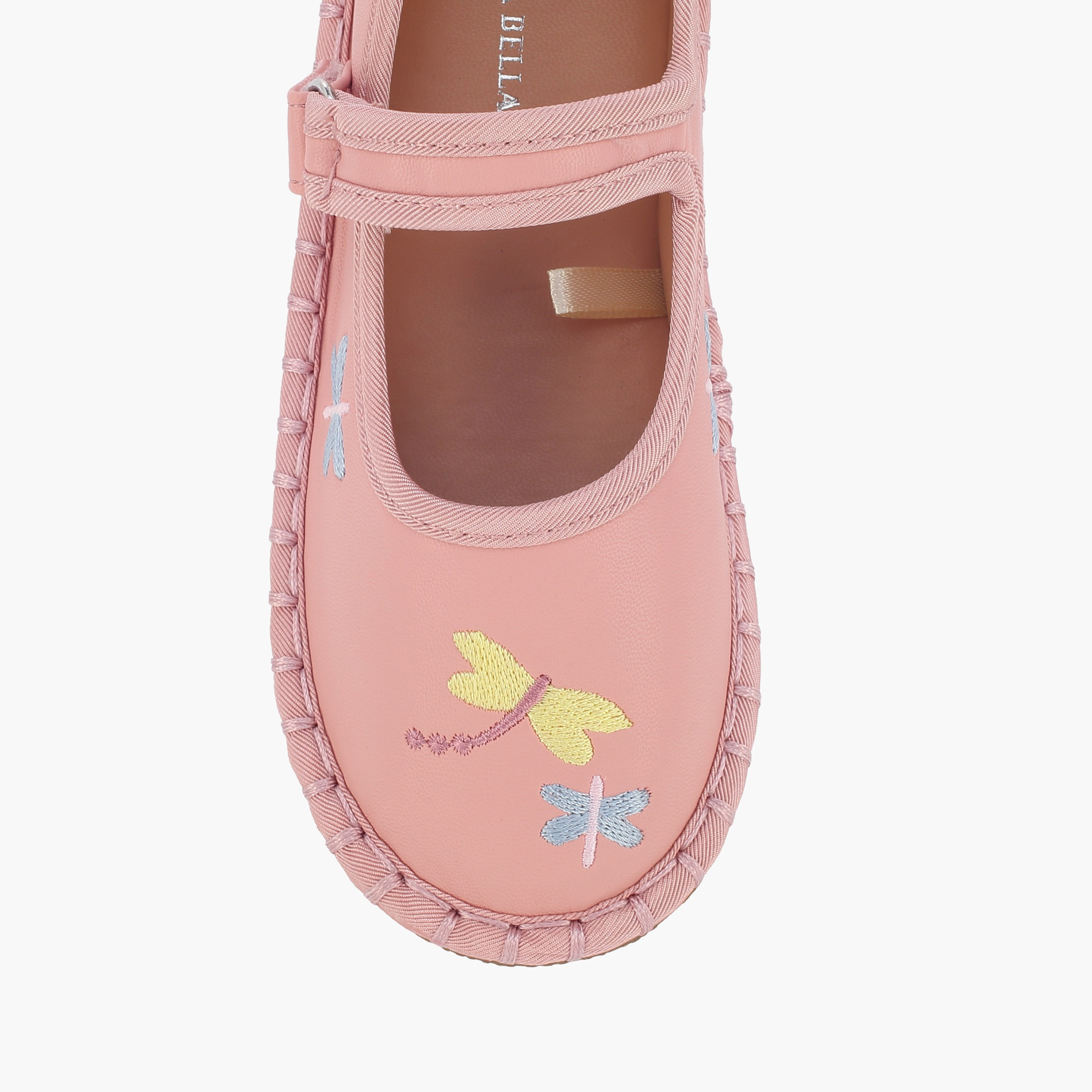 حذاء ماري جين بشريط إغلاق لاصق للبنات من فلورا بيلا-girls-shoes-maryjanes-image-4