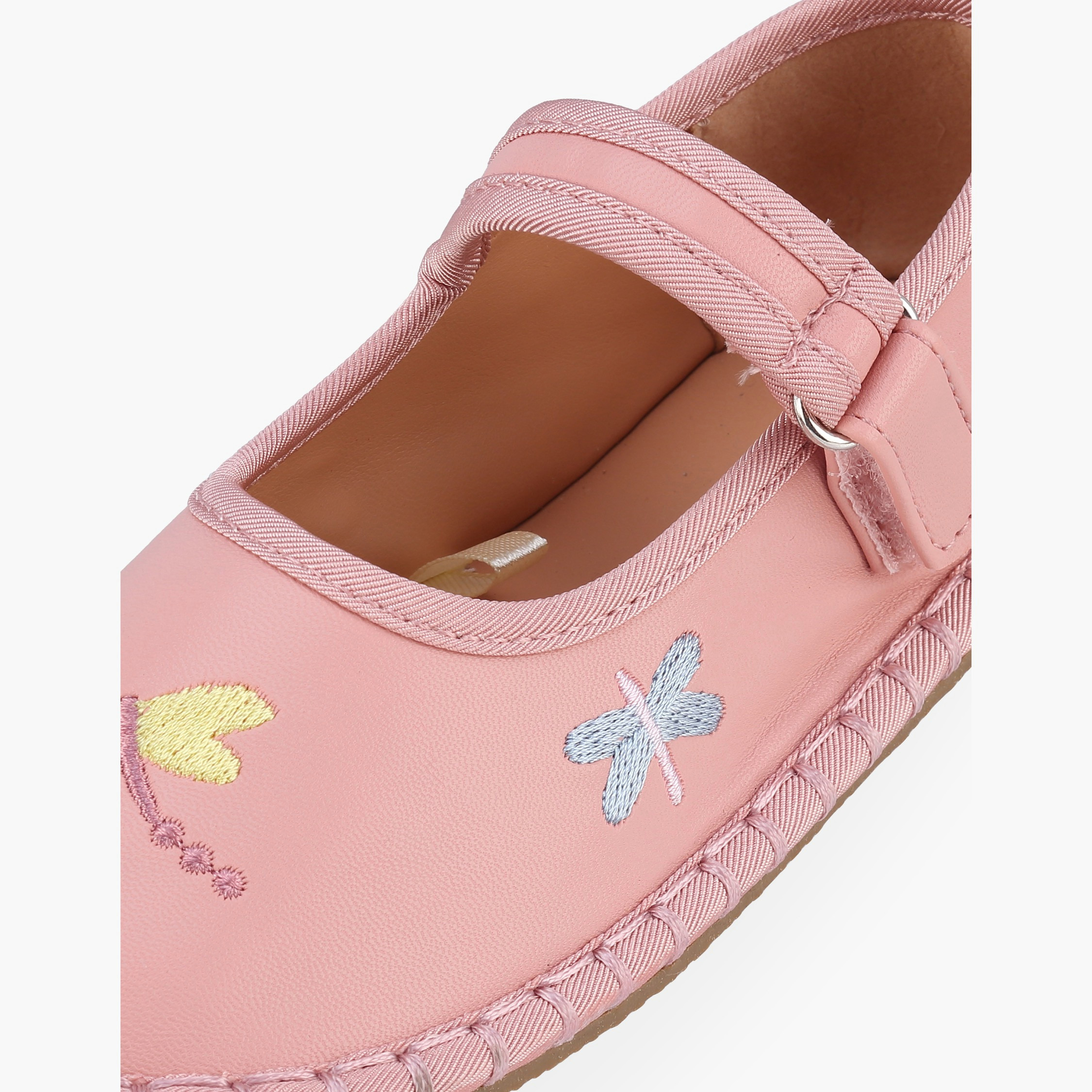 حذاء ماري جين بشريط إغلاق لاصق للبنات من فلورا بيلا-girls-shoes-maryjanes-image-6