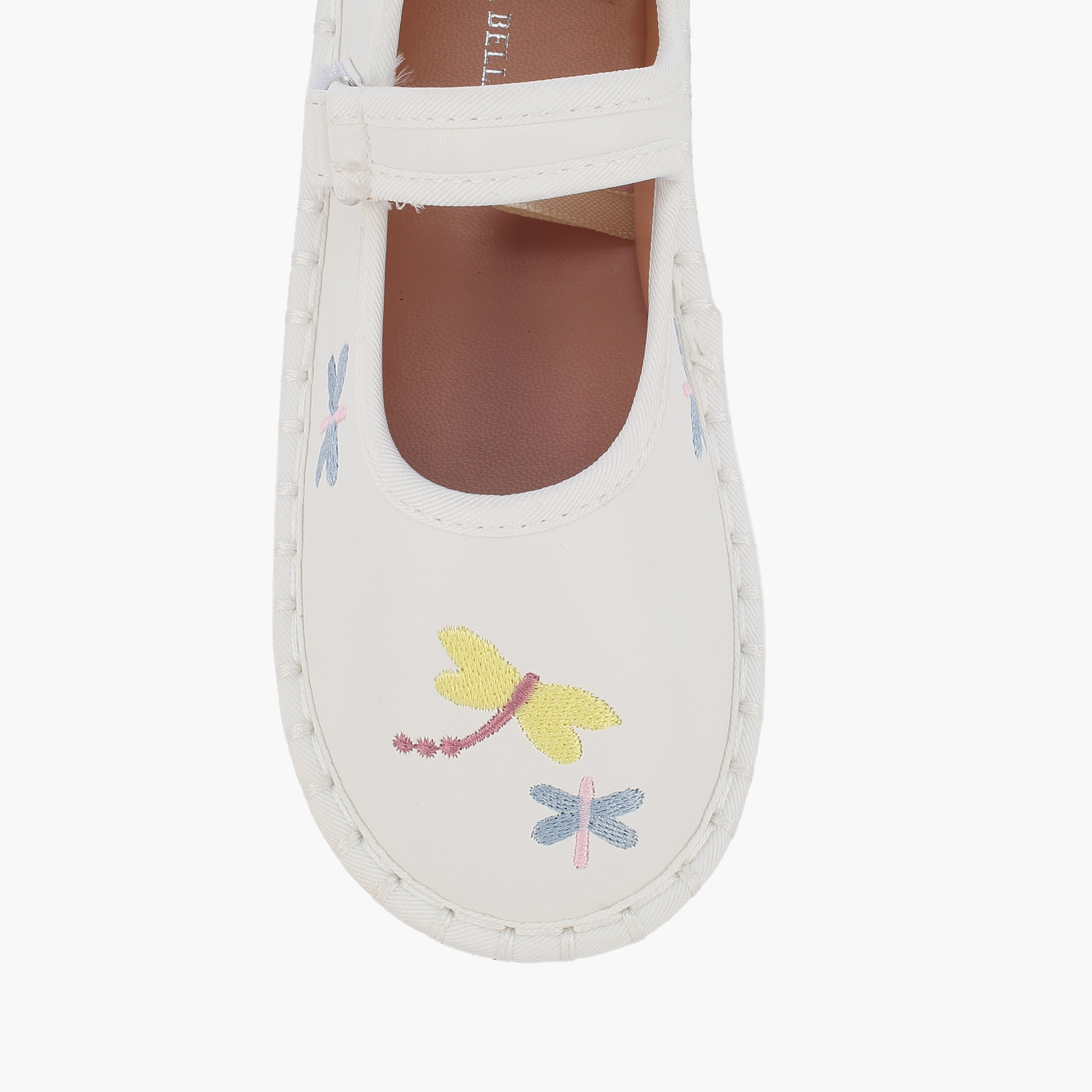حذاء ماري جين بشريط إغلاق لاصق للبنات من فلورا بيلا-girls-shoes-maryjanes-image-10