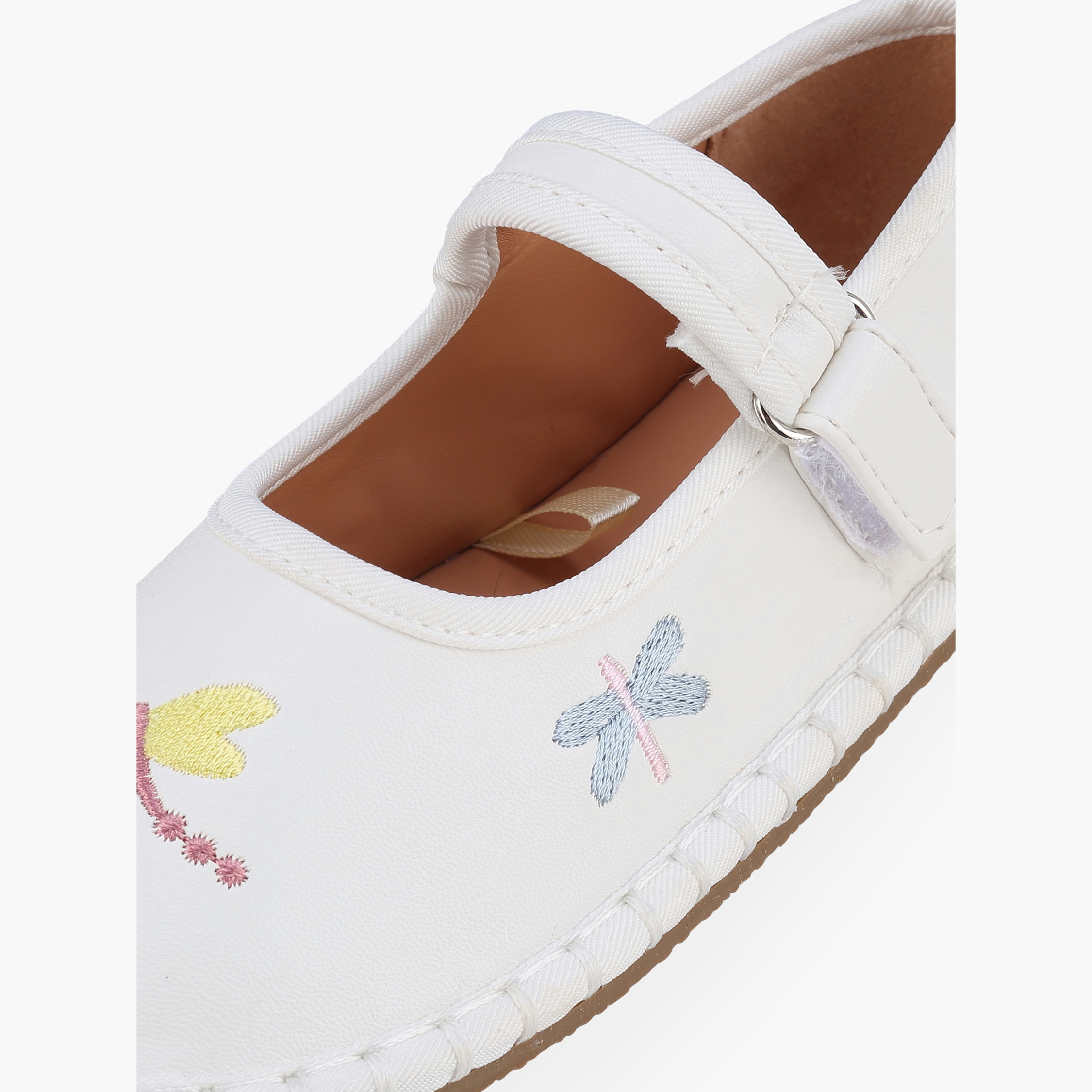 حذاء ماري جين بشريط إغلاق لاصق للبنات من فلورا بيلا-girls-shoes-maryjanes-image-12