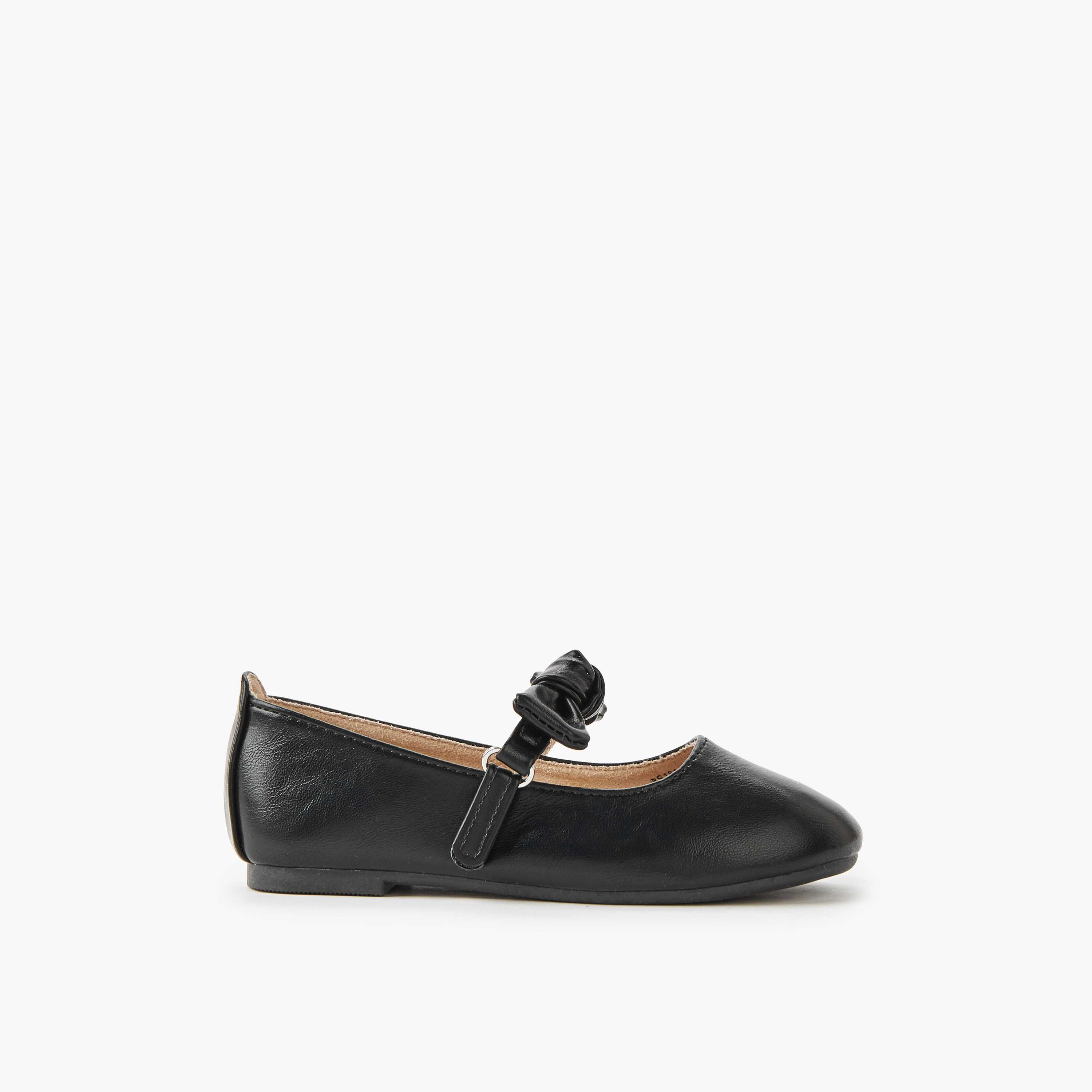 حذاء باليرينا بشريط إغلاق لاصق للبنات من جونيورز-girls-shoes-maryjanes-image-3
