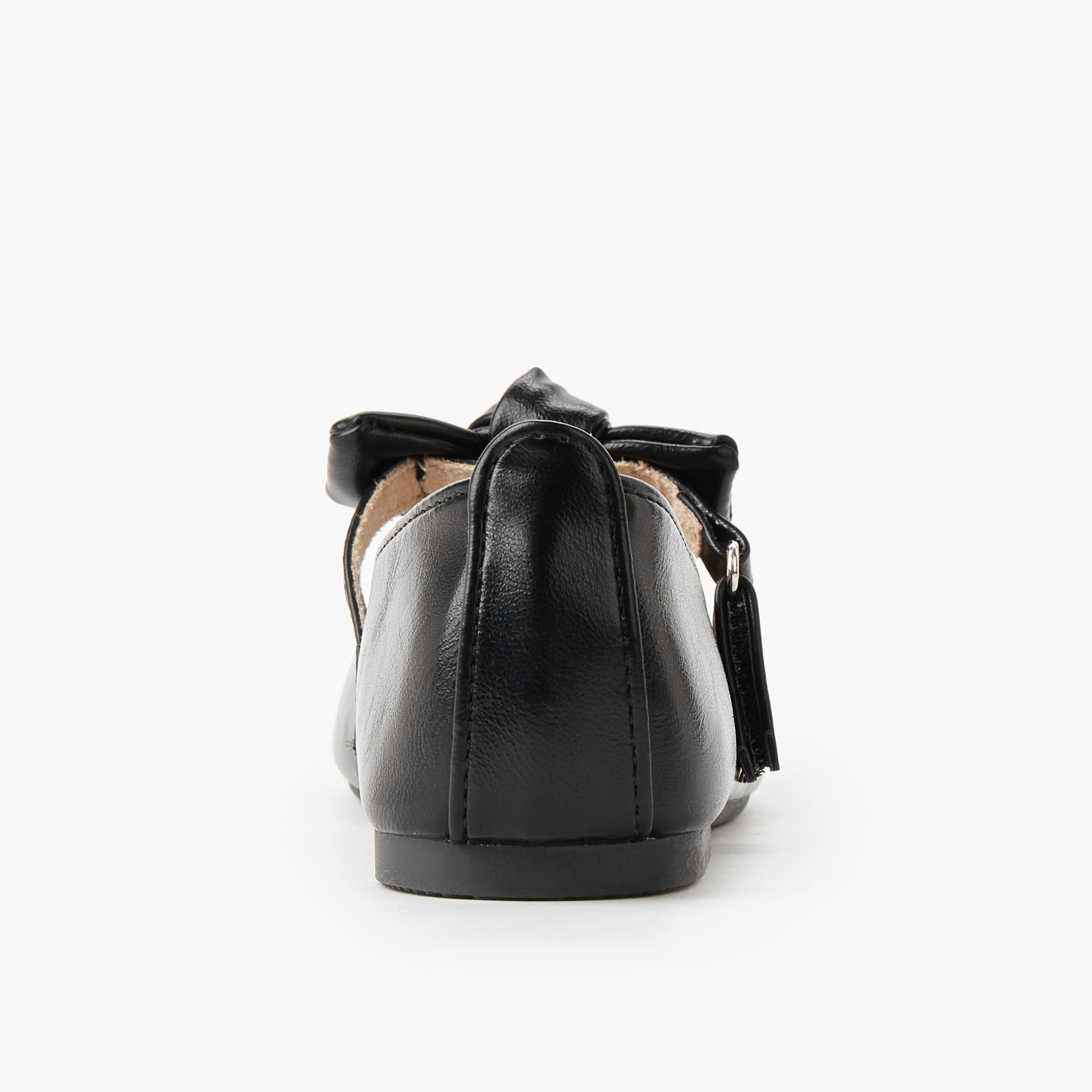 Juniors Girls Hook & Loop Ballerina Shoes-girls-shoes-ballerinas-image-4