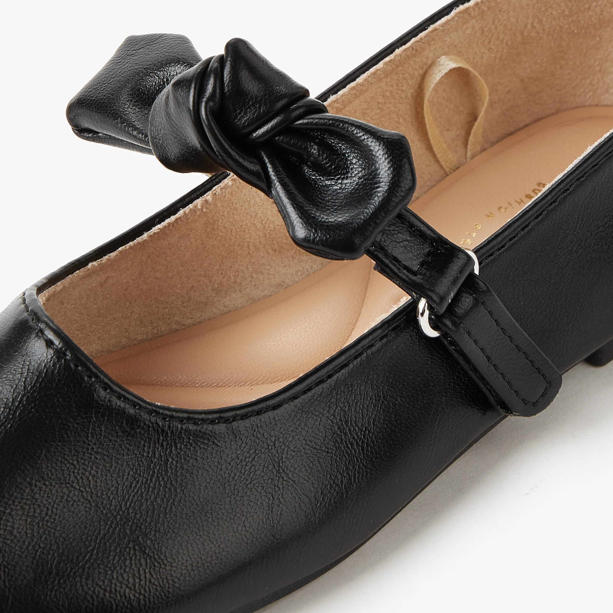 Juniors Girls Hook & Loop Ballerina Shoes-girls-shoes-ballerinas-image-5