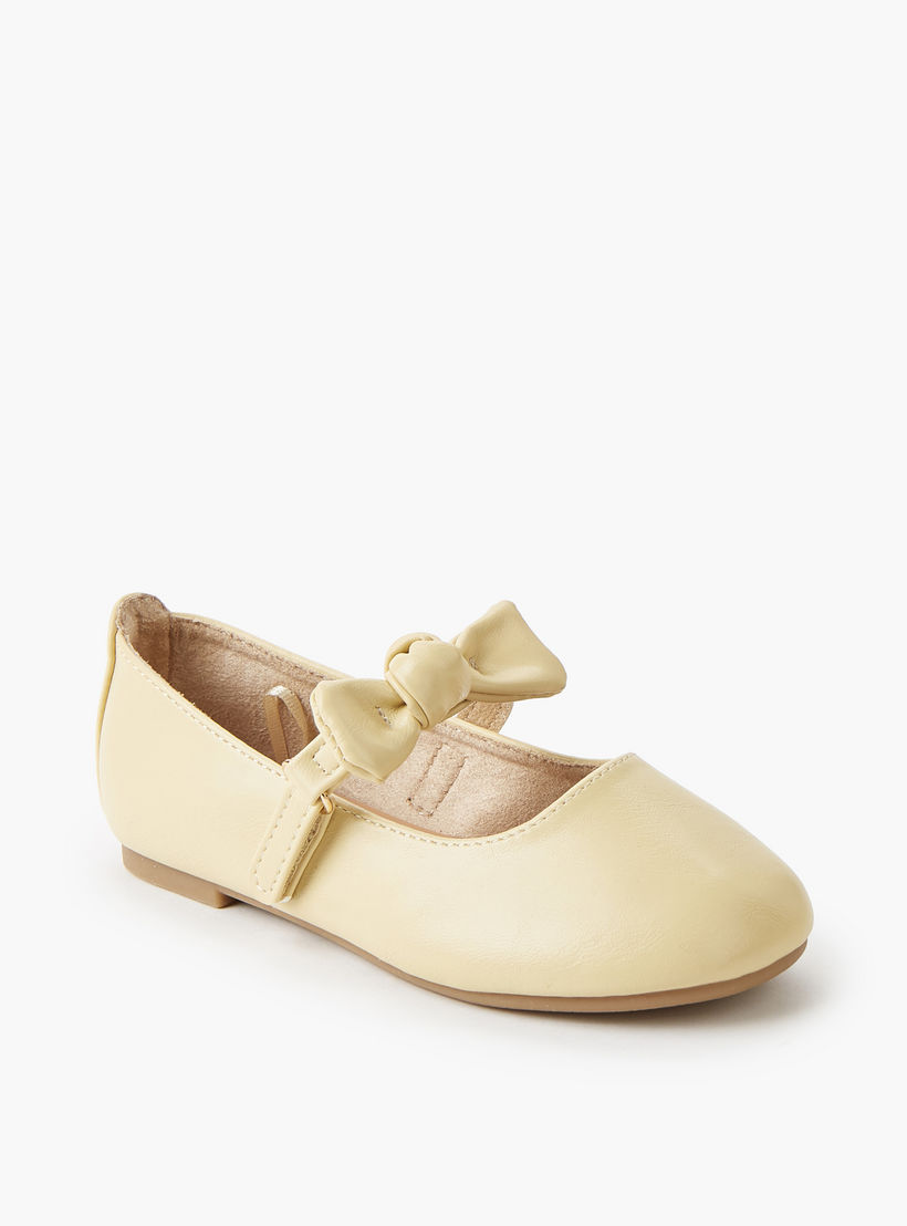 حذاء باليرينا بشريط إغلاق لاصق للبنات من جونيورز-girls-shoes-maryjanes-image-2