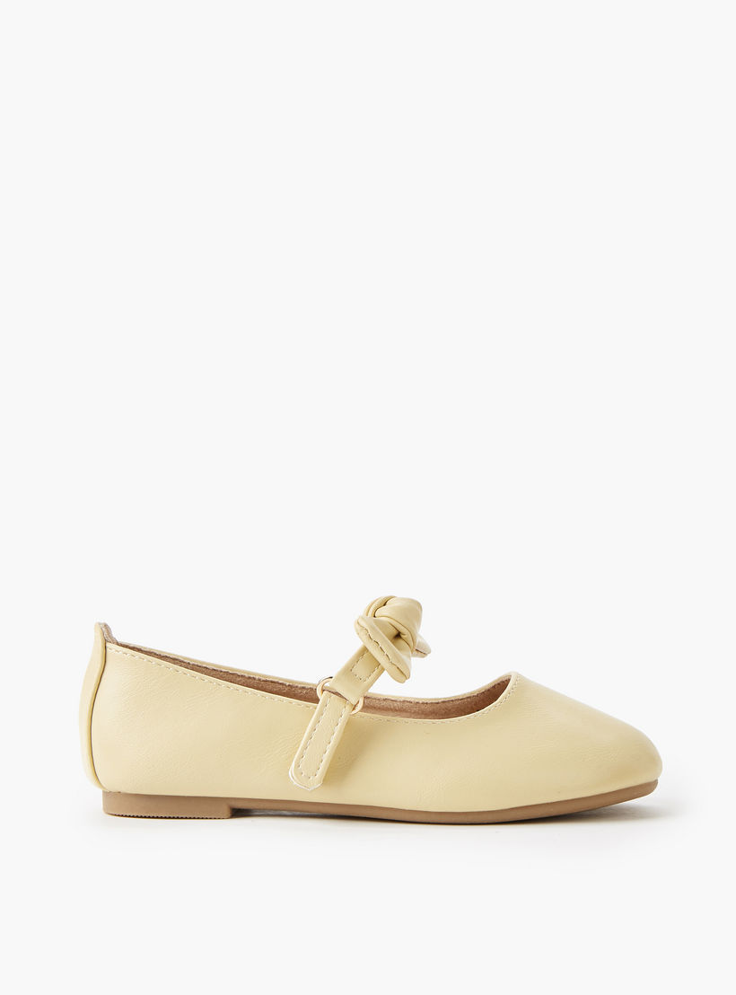 حذاء باليرينا بشريط إغلاق لاصق للبنات من جونيورز-girls-shoes-maryjanes-image-3