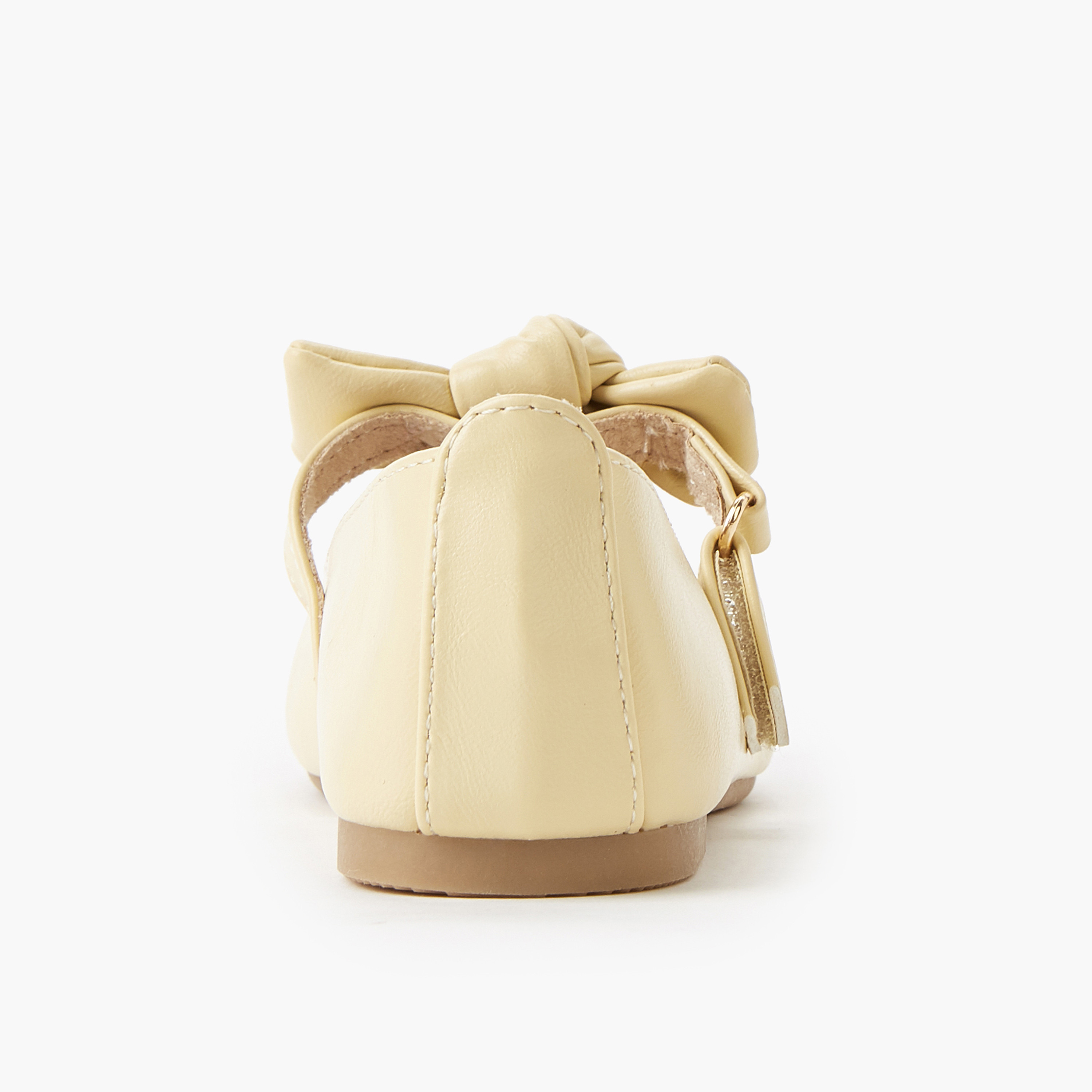 حذاء باليرينا بشريط إغلاق لاصق للبنات من جونيورز-girls-shoes-maryjanes-image-4
