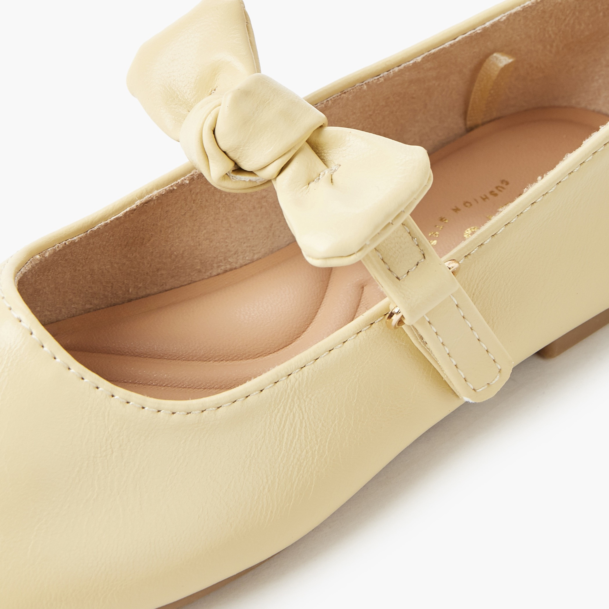 حذاء باليرينا بشريط إغلاق لاصق للبنات من جونيورز-girls-shoes-maryjanes-image-5