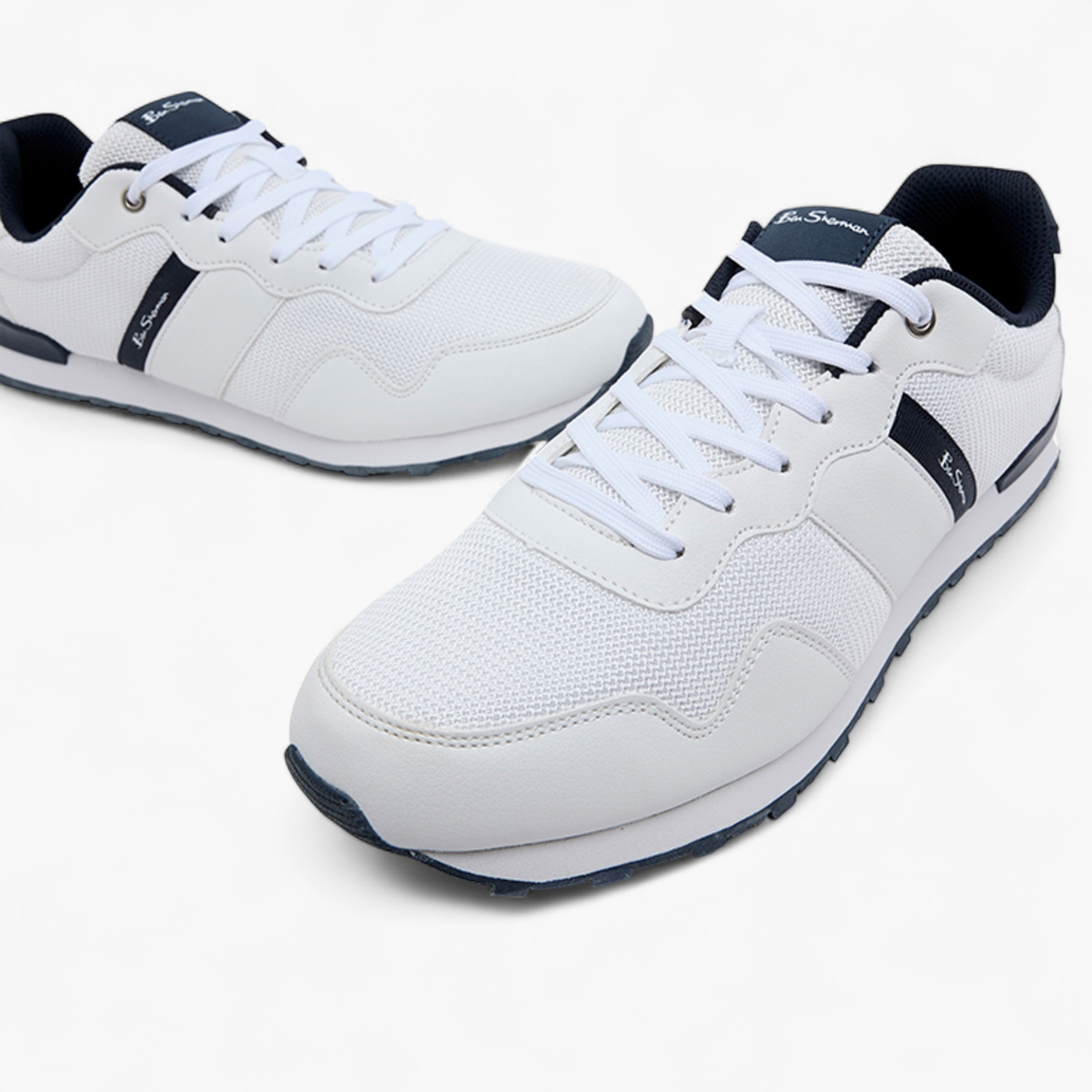 Ben Sherman Lace-Up Low Ankle Men Sneakers | BS19012-men-shoes-sneakers-image-4