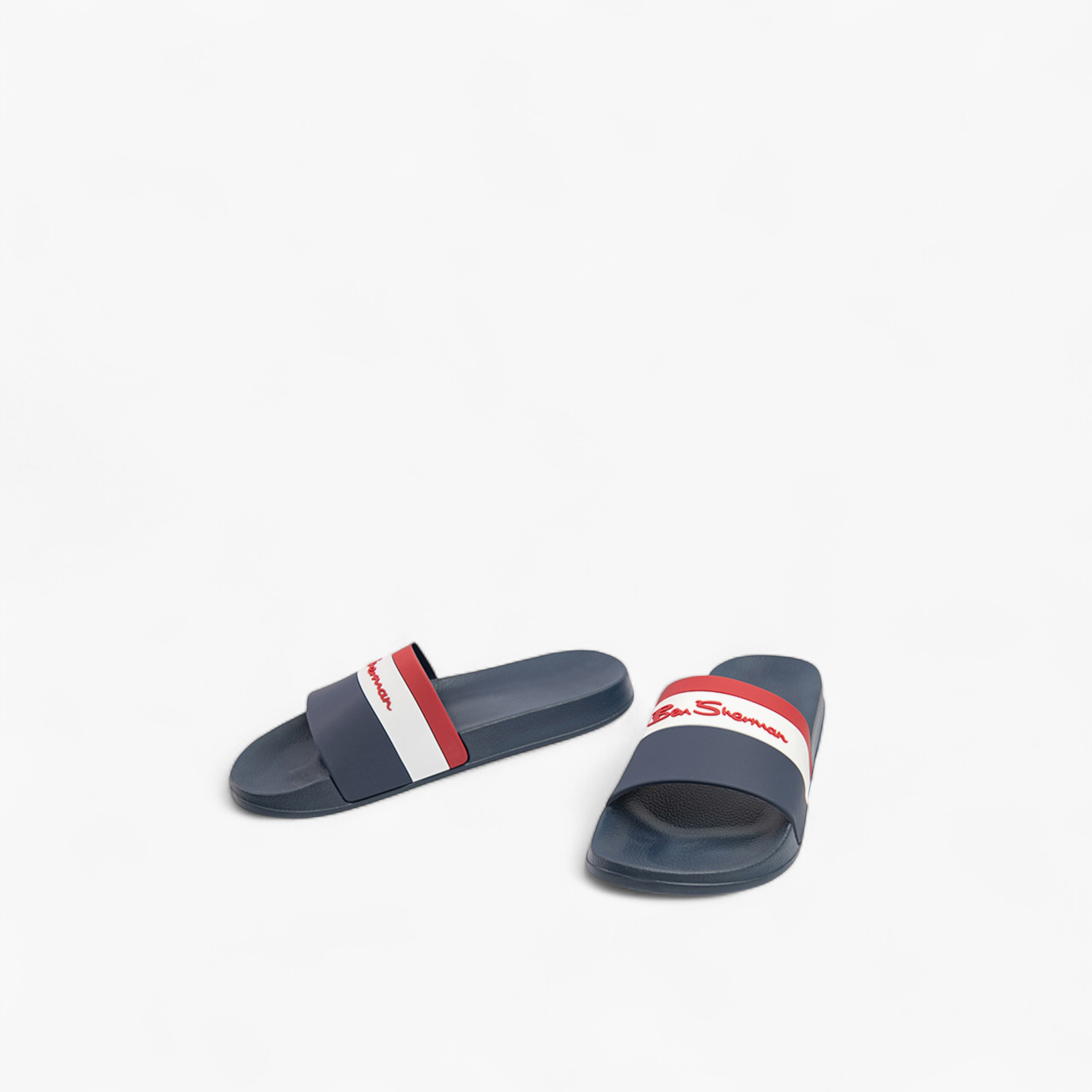 Ben Sherman Slip-On Men Slides | BS20740-men-shoes-flipflopsandslides-image-2