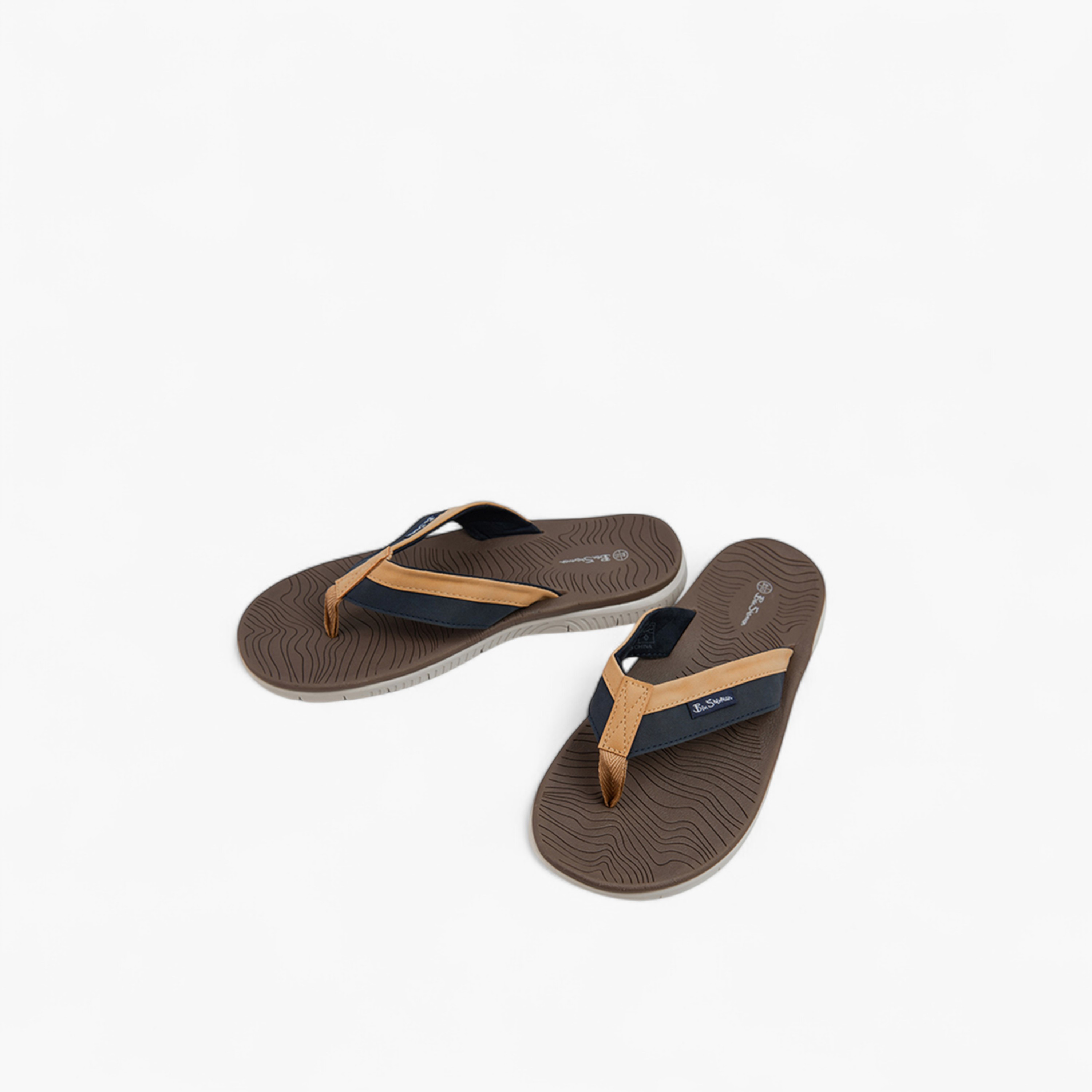 Ben Sherman Slip-On Thong Men Slippers | BS32202-men-shoes-flipflopsandslides-image-2