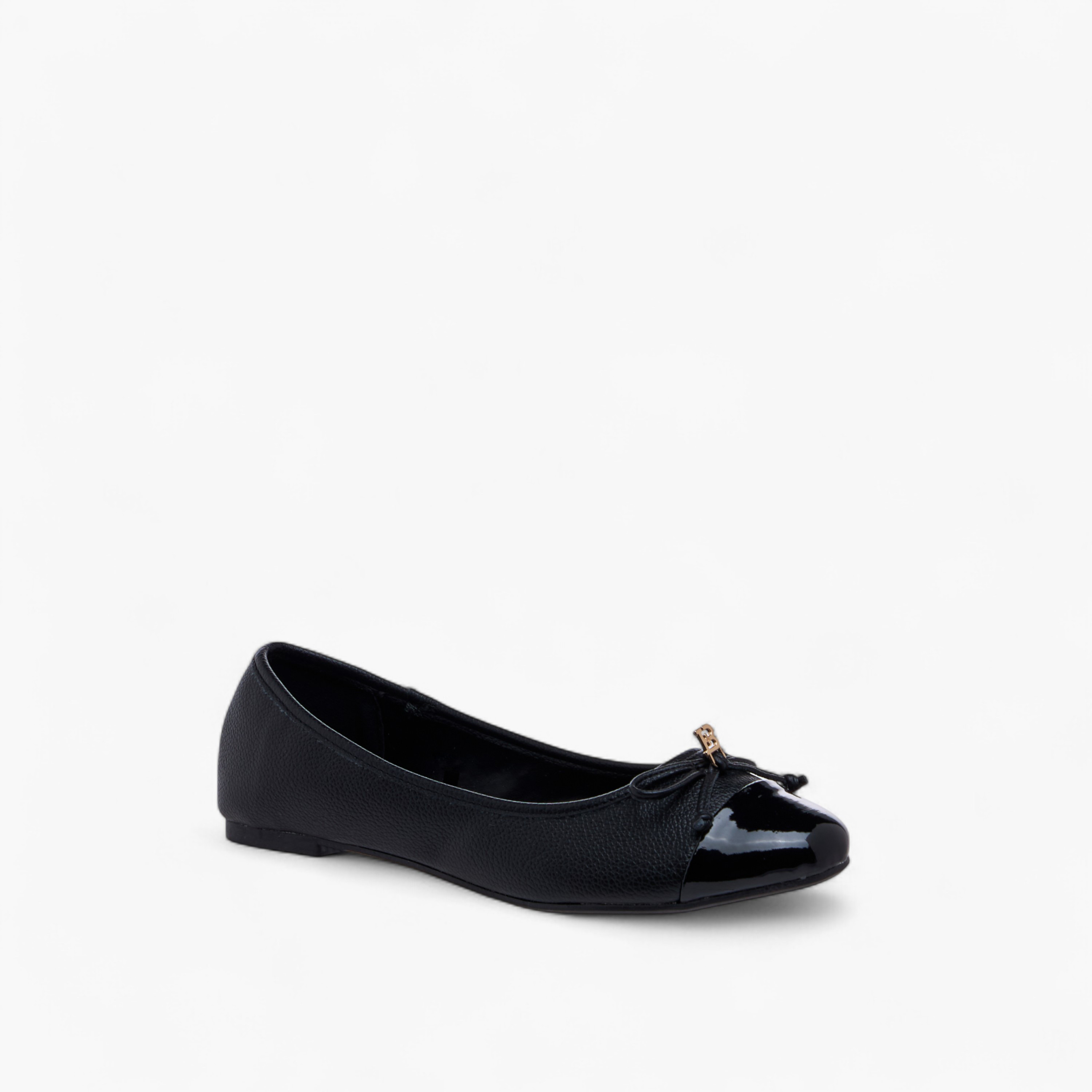 Flora Bella Bow Accent Slip-On Ballerina Shoes-women-shoes-ballerinas-image-2