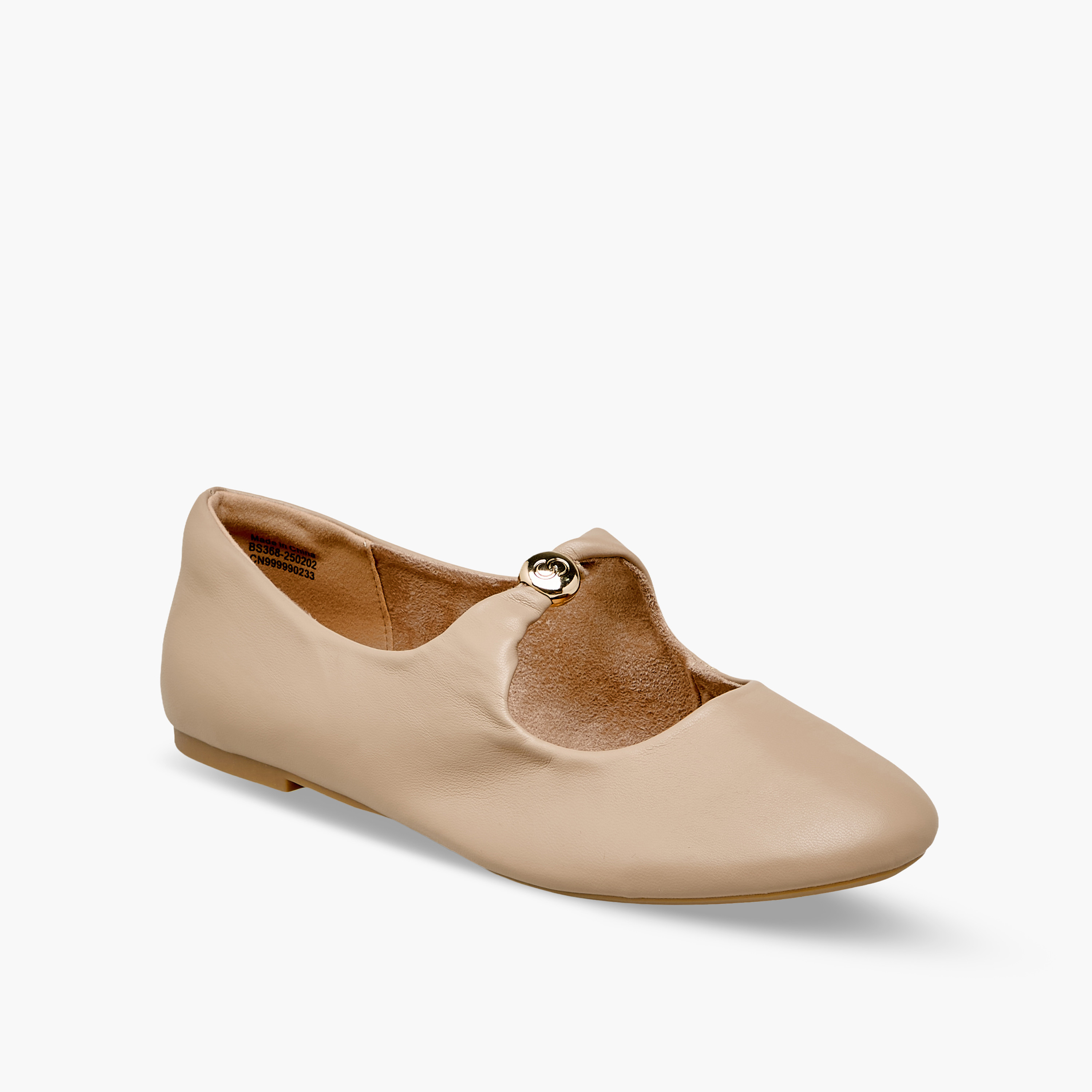 حذاء باليرينا للنساء مزين بمعدن من سيليست-women-shoes-ballerinas-image-2