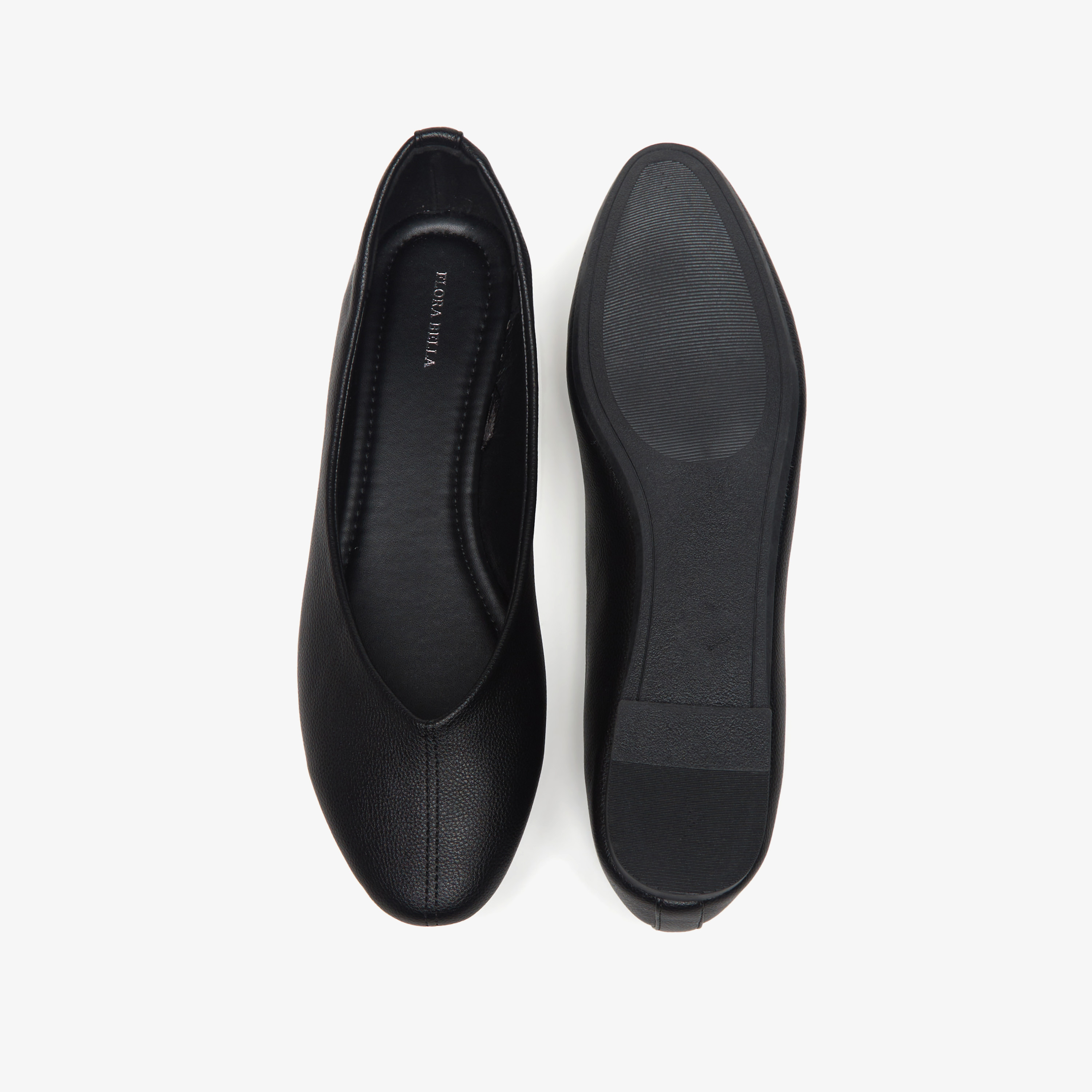 Flora Bella Solid Slip-On Round Toe Ballerina Shoes-women-shoes-ballerinas-image-4