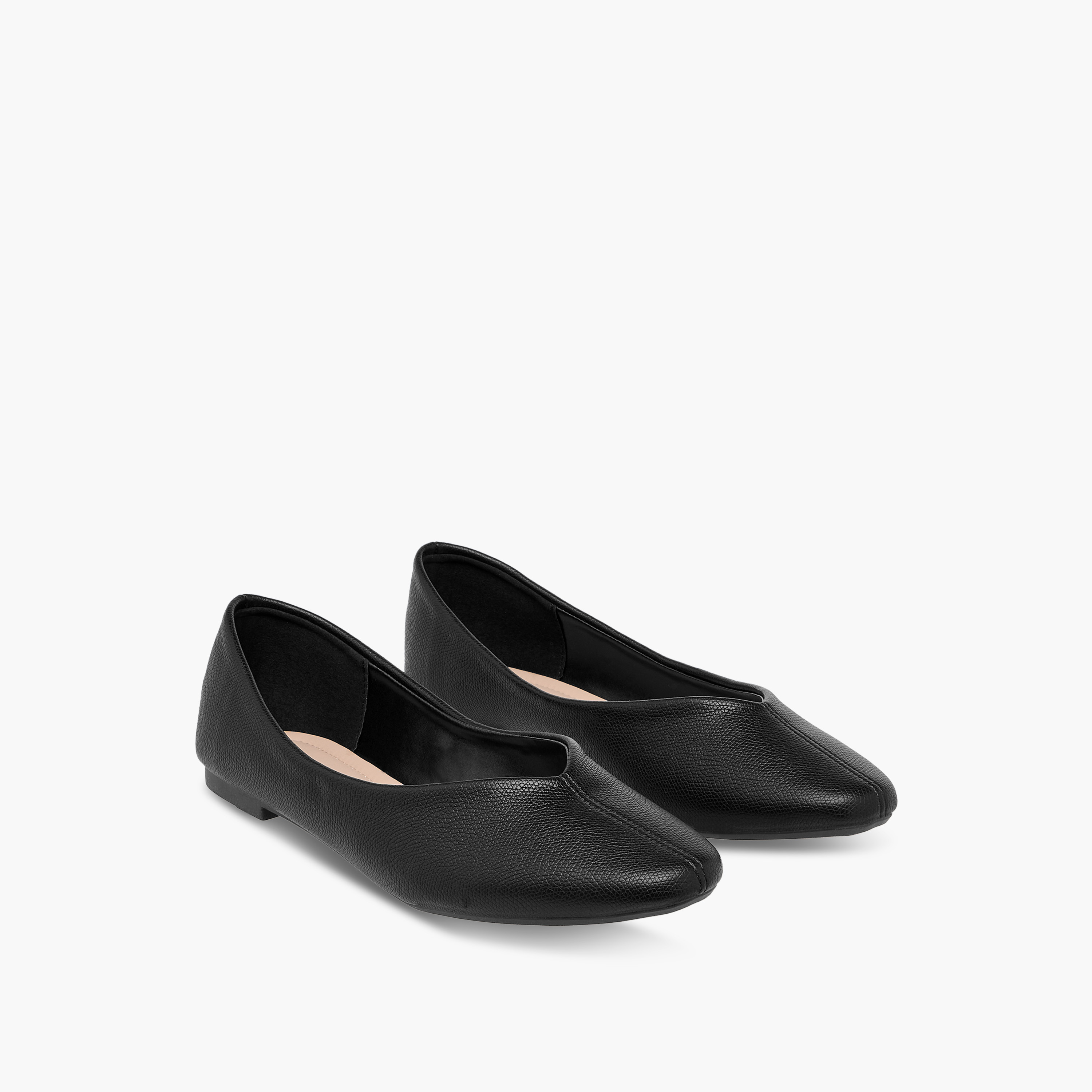 Floral Bella Women Textured Ballerina Shoes-women-shoes-ballerinas-image-1