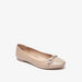 Celeste Metallic Accent Slip-On Ballerina Shoes-Women%27s Ballerinas-thumbnailMobile-0