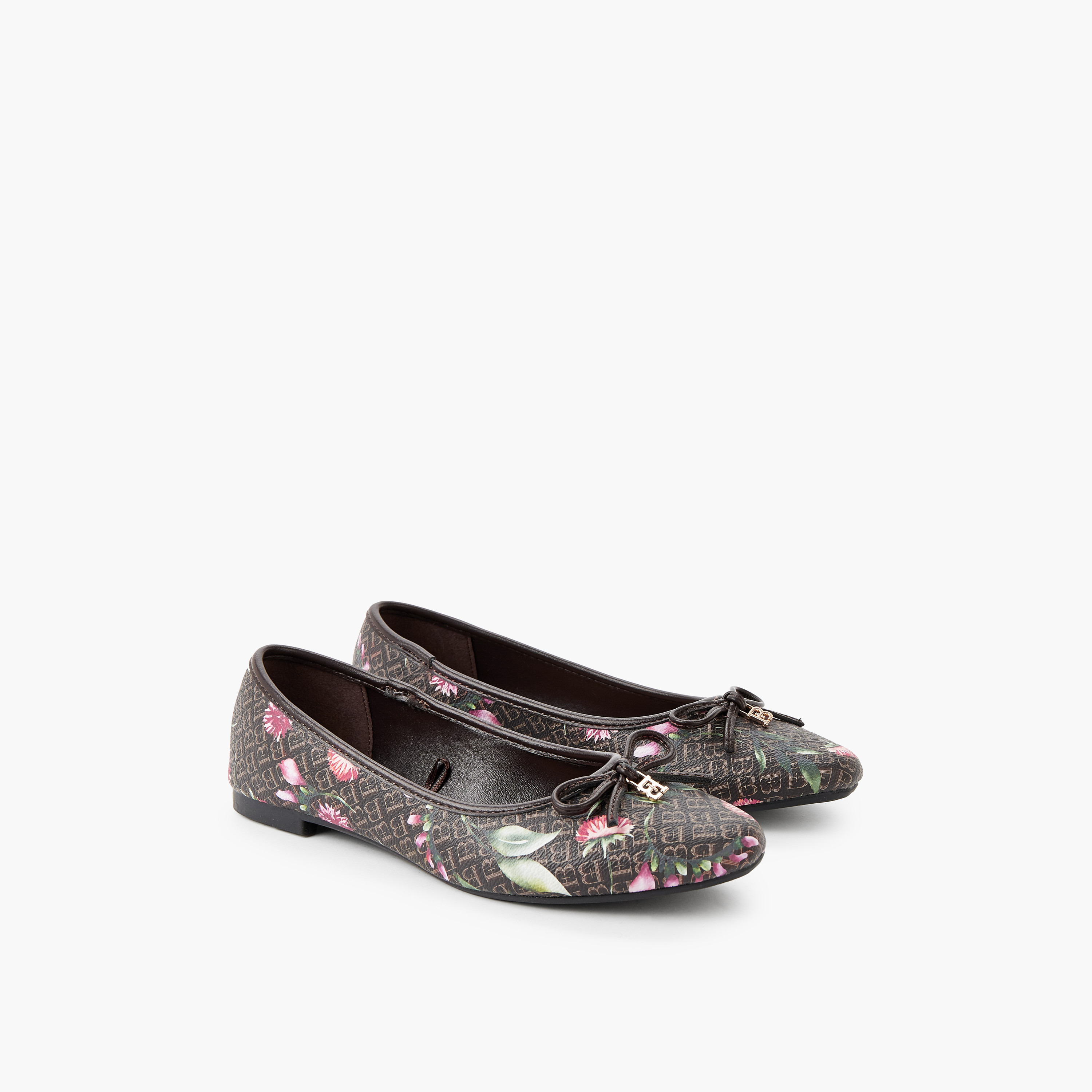 Flora Bella Women Floral Print Ballerina Shoes-women-shoes-ballerinas-image-1