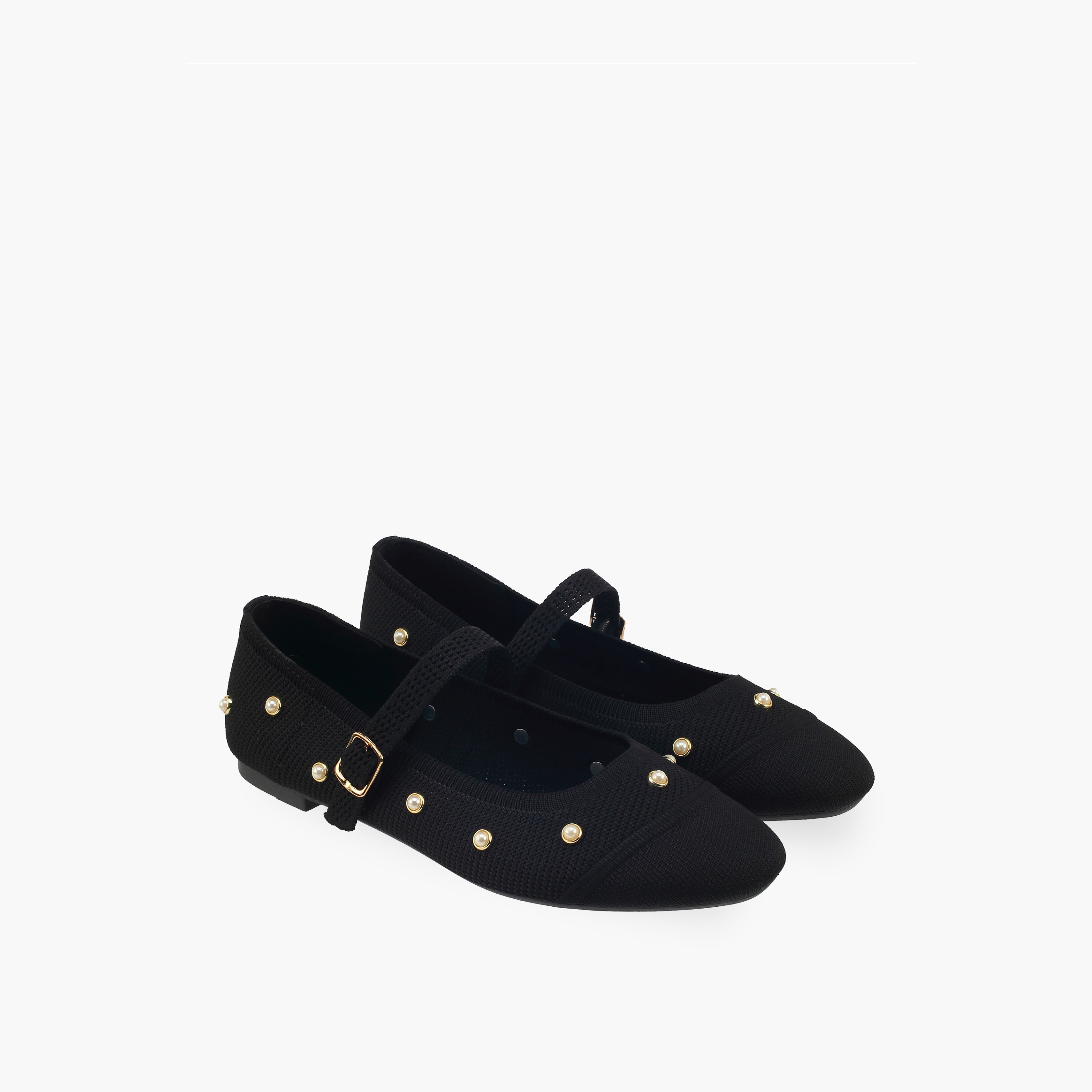 حذاء باليرينا مزين للنساء من فلورا بيلا-women-shoes-flats-ballerinas-image-1