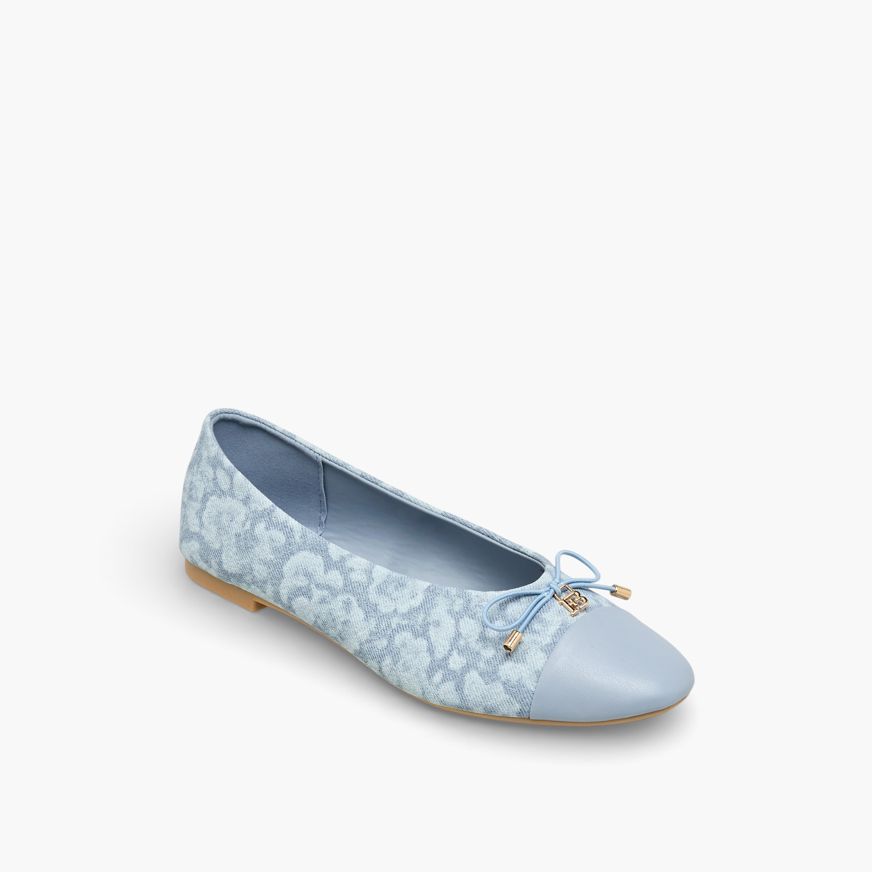 حذاء باليرينا بطبعات للنساء من فلورا بيلا-women-shoes-flats-ballerinas-image-2