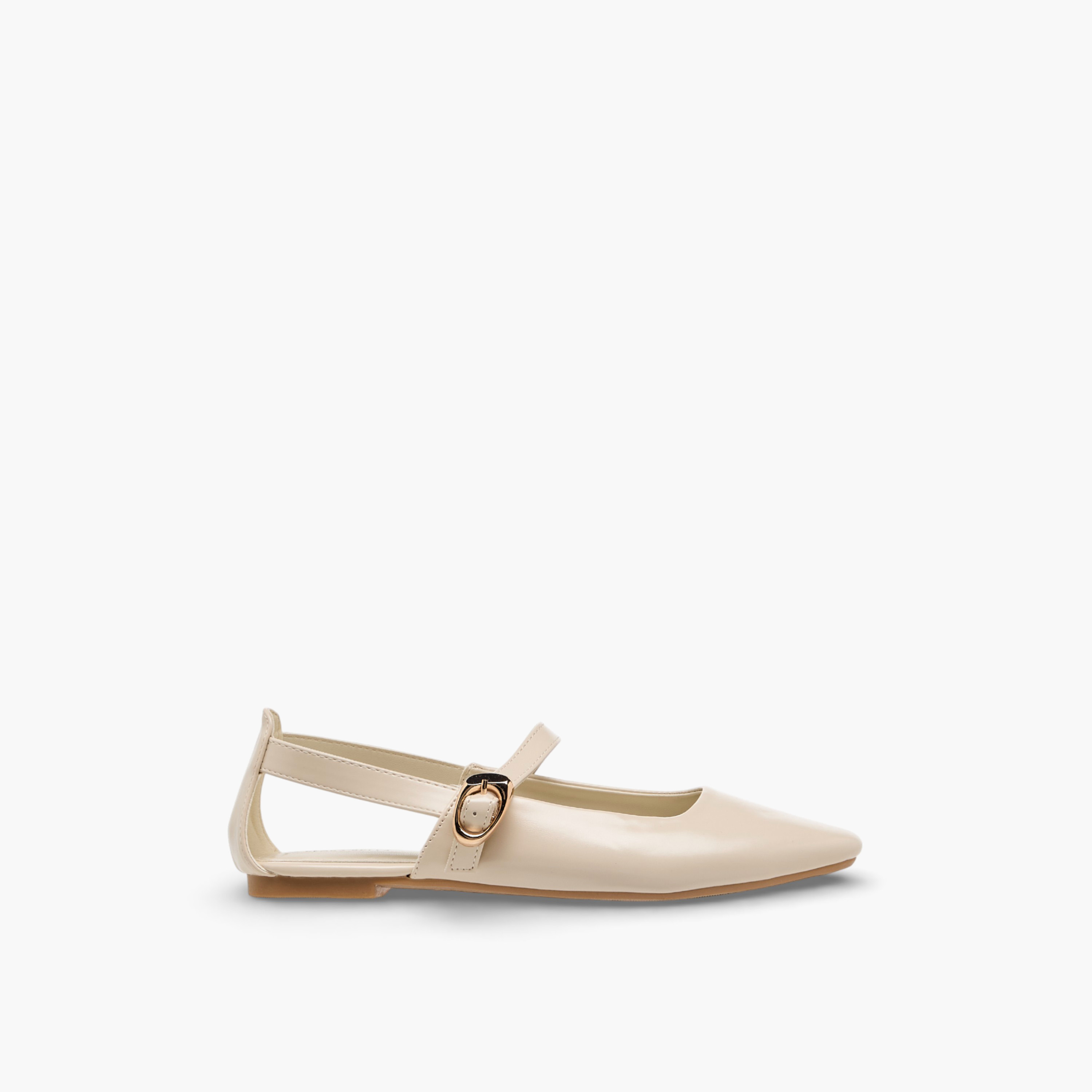 حذاء ماري جين بجوانب مفرغة للنساء من فلورا بيلا-women-shoes-flats-ballerinas-image-3
