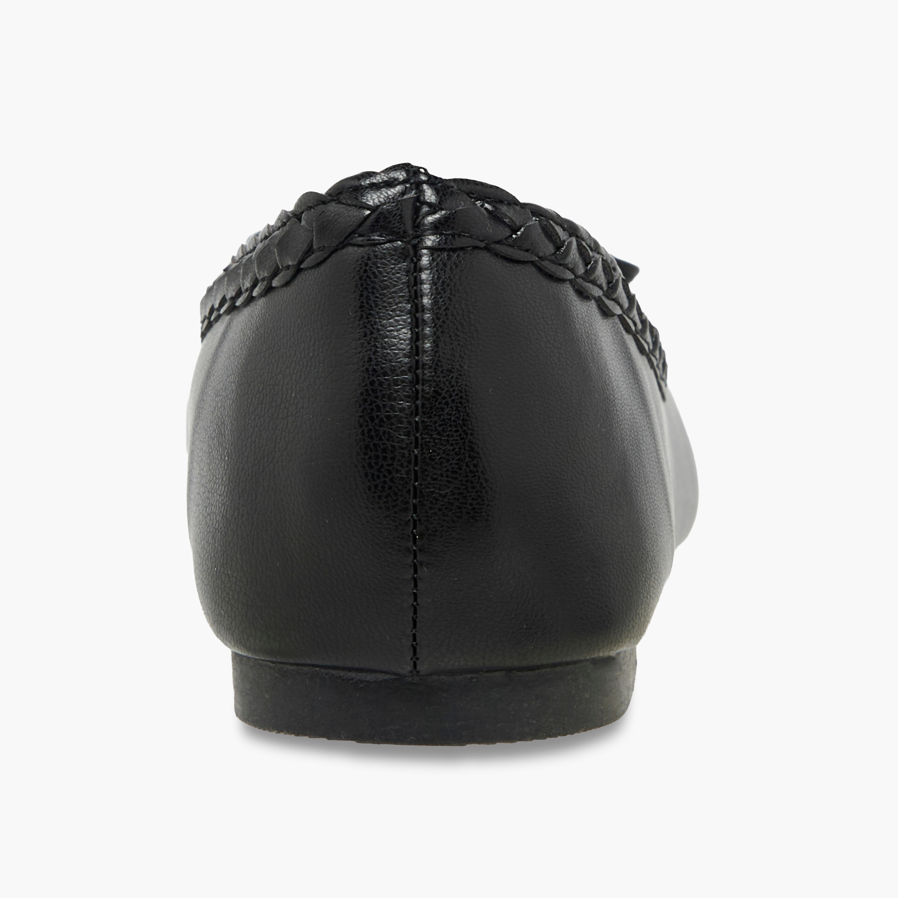 حذاء باليرينا بحافة مضفرة للنساء من فلورا بيلا-women-shoes-flats-ballerinas-image-5