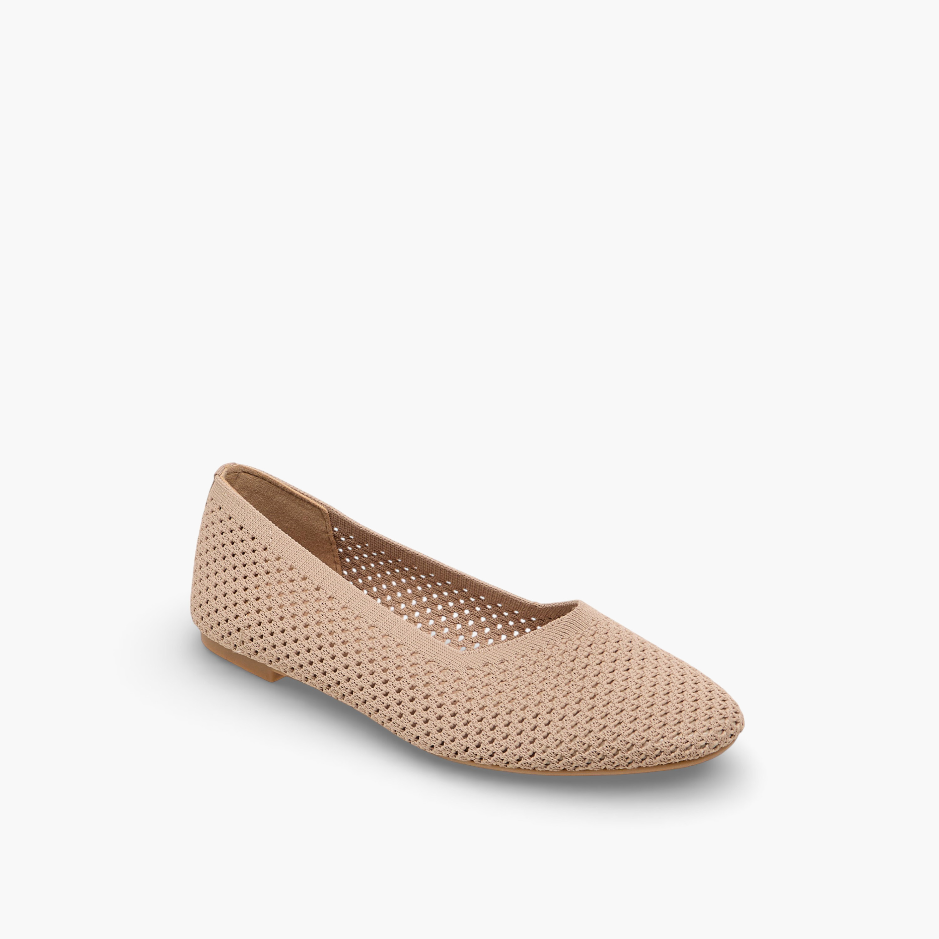 حذاء باليرينا بارز الملمس للنساء من فلورا بيلا-women-shoes-flats-ballerinas-image-2
