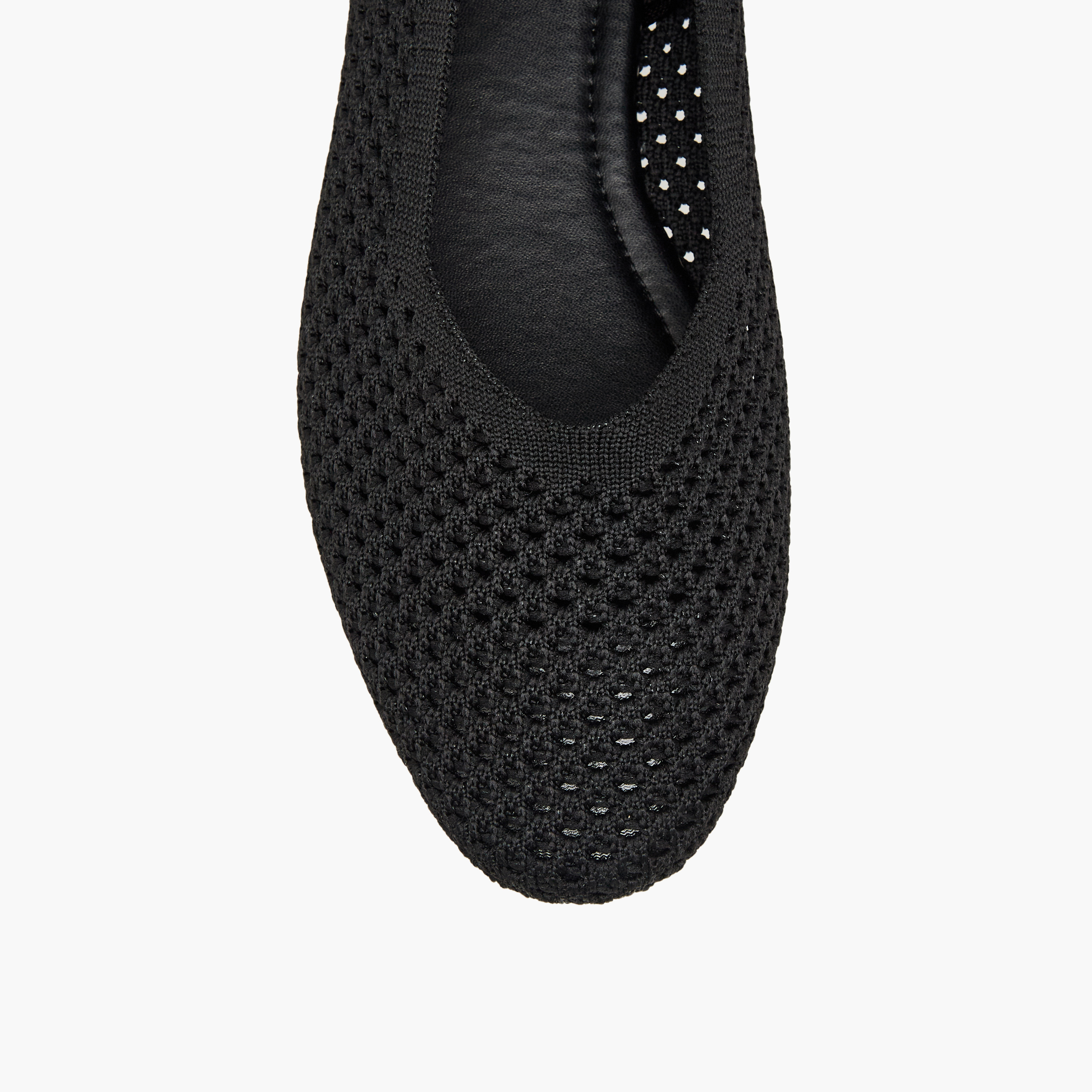 حذاء باليرينا بارز الملمس للنساء من فلورا بيلا-women-shoes-flats-ballerinas-image-4