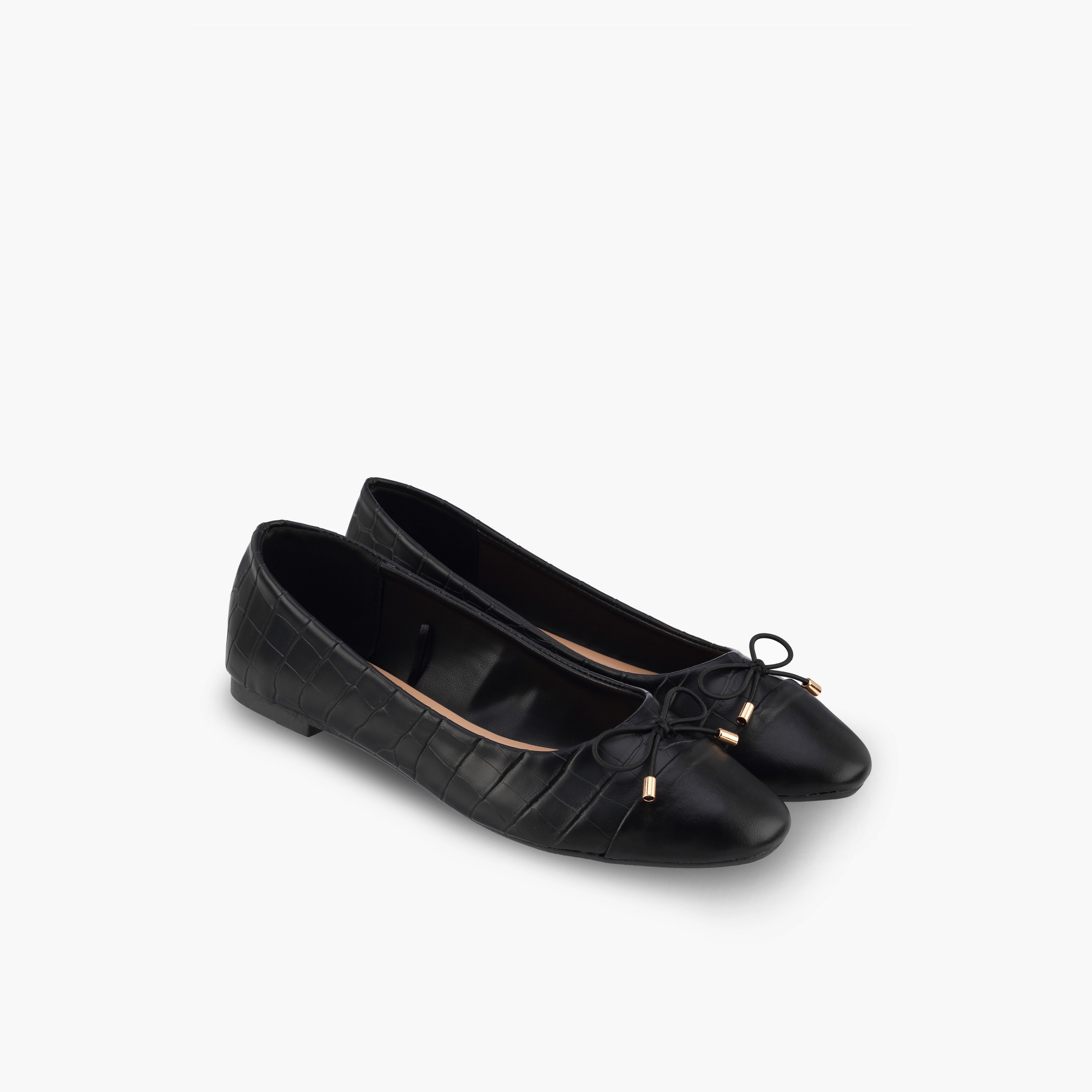 Paprika Women Bow Accent Ballerina Shoes-women-shoes-ballerinas-image-1