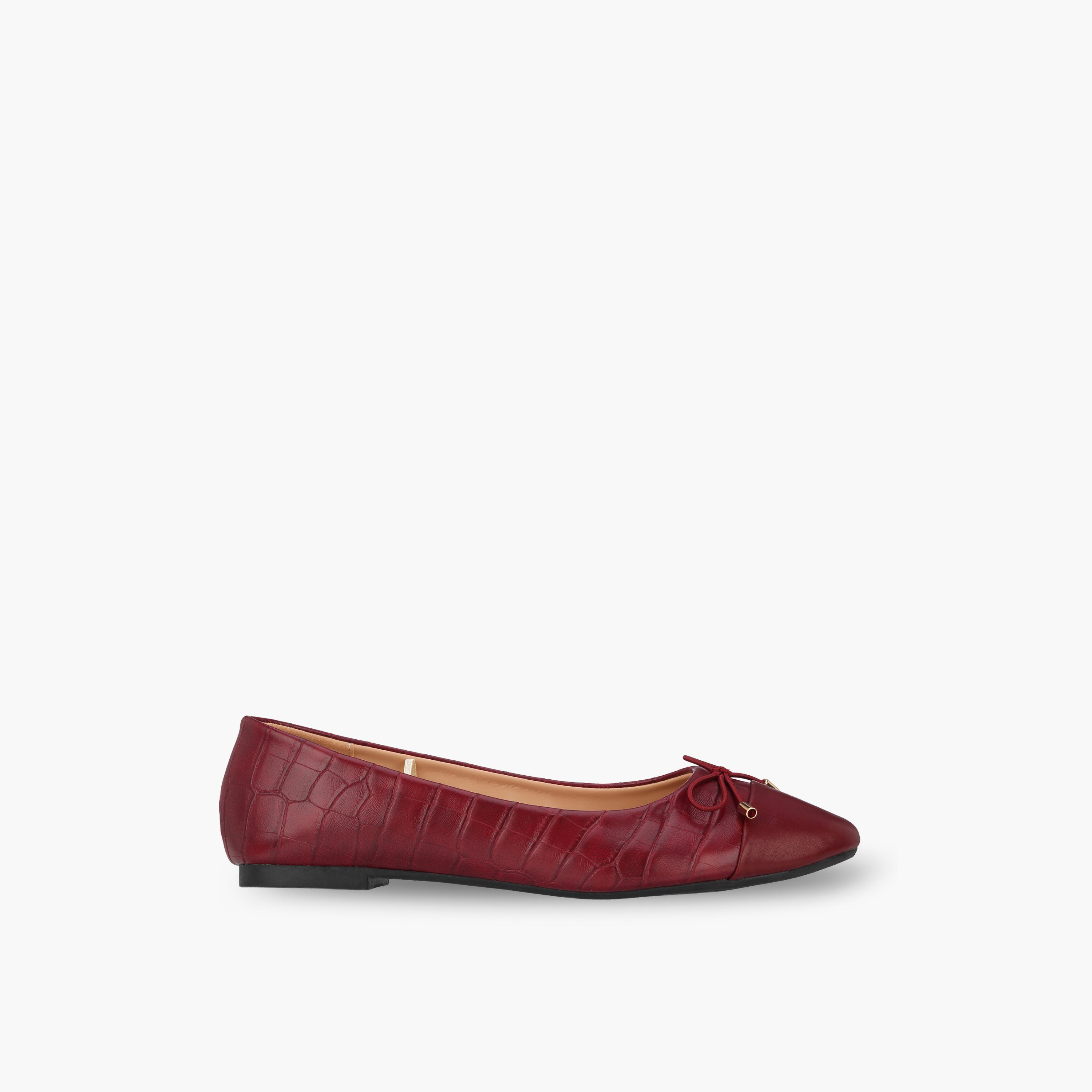 Paprika Women Bow Accent Ballerina Shoes-women-shoes-ballerinas-image-3