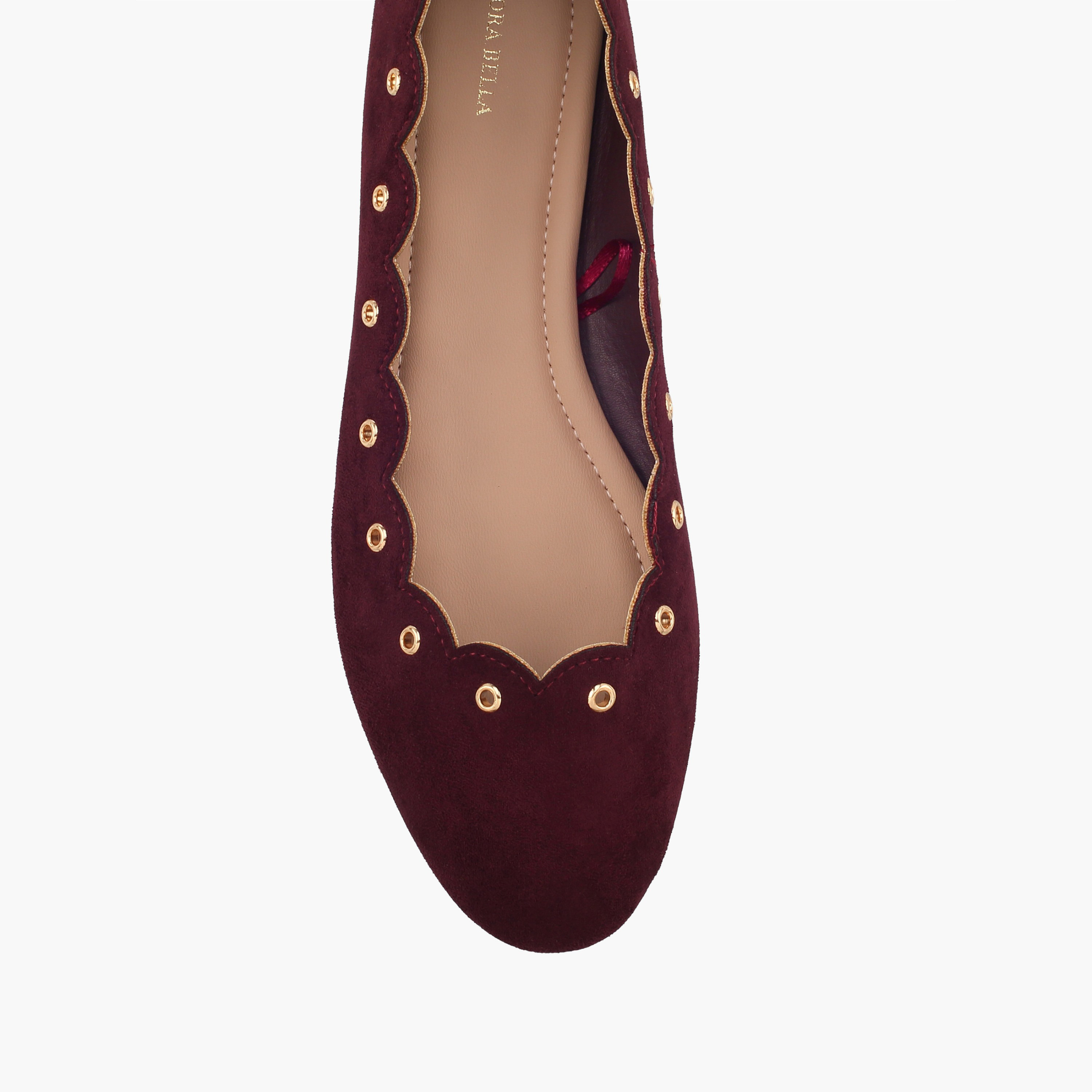 حذاء باليرينا مرصع للنساء من فلورا بيلا-women-shoes-flats-ballerinas-image-4