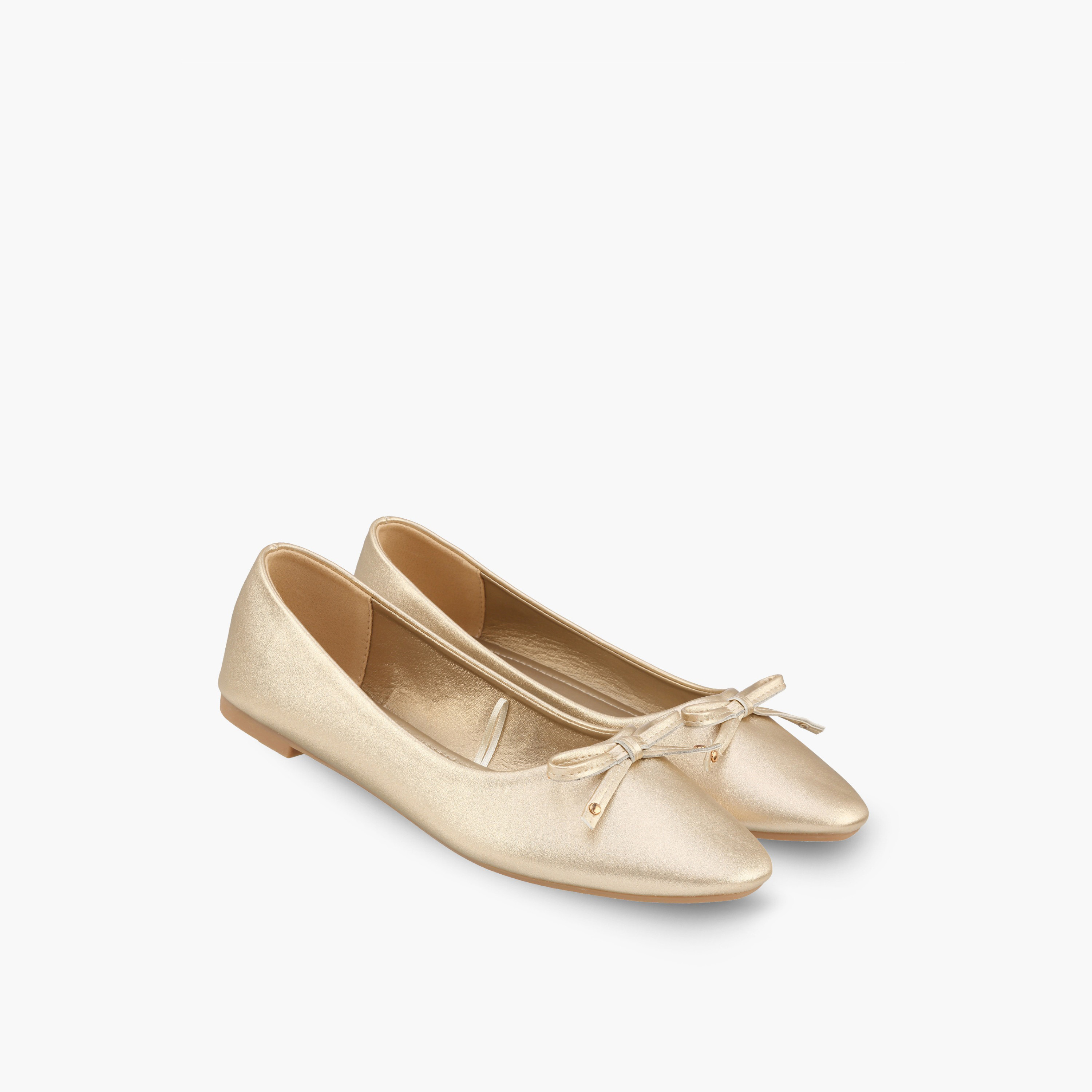 حذاء باليرينا نسائي بتفاصيل فيونكة من فلورا بيلا-women-shoes-flats-ballerinas-image-1