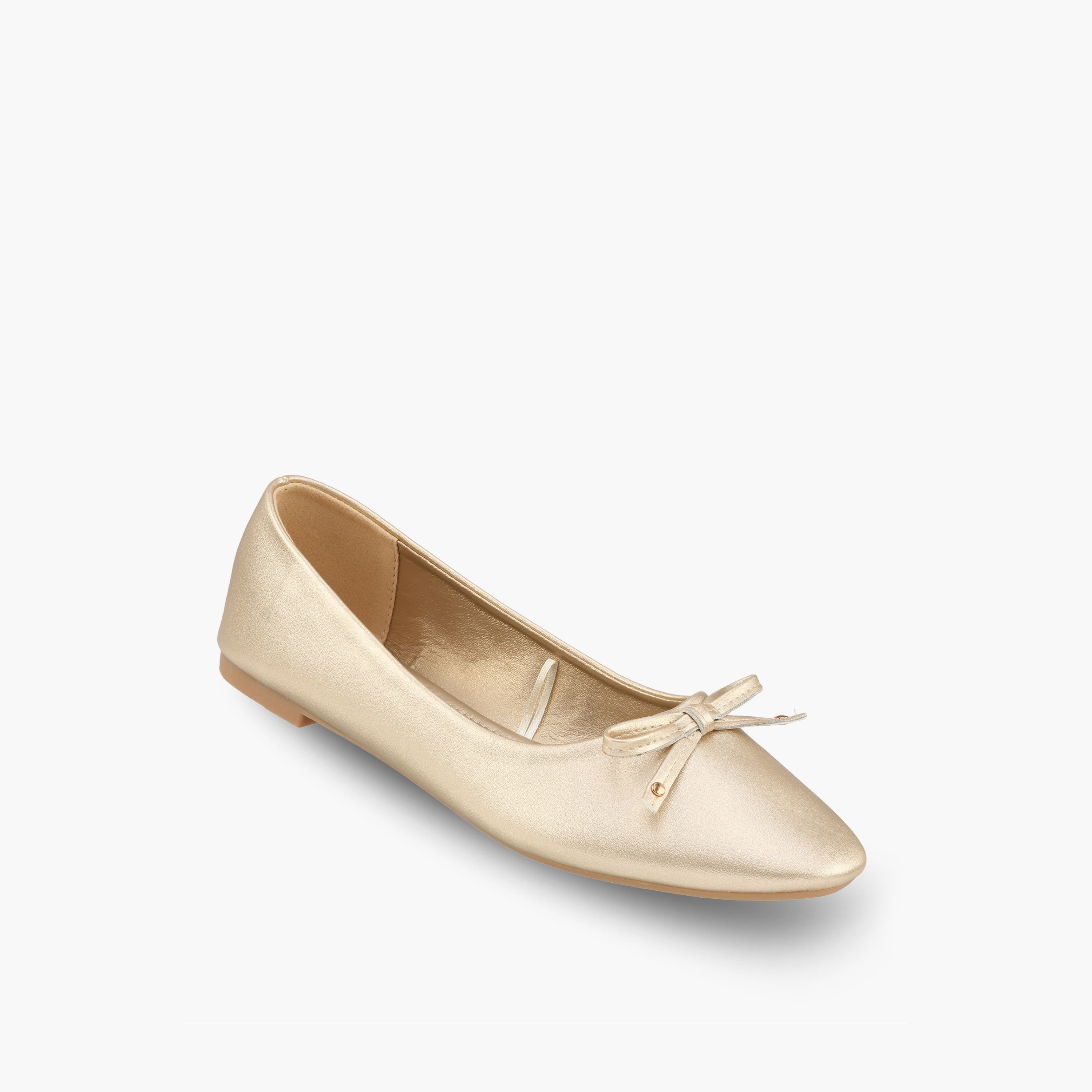 حذاء باليرينا نسائي بتفاصيل فيونكة من فلورا بيلا-women-shoes-flats-ballerinas-image-2